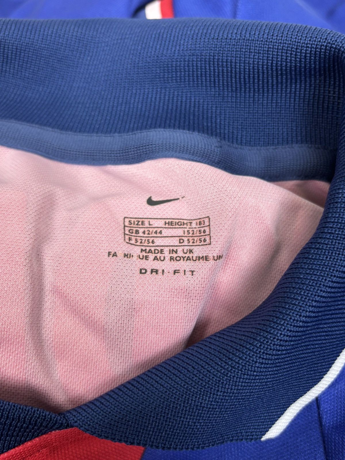 Nike 00s Nike PSG Paris Saint Germain 2000/01 Home Kit Jersey L Size US L / EU 52-54 / 3 - 7 Thumbnail