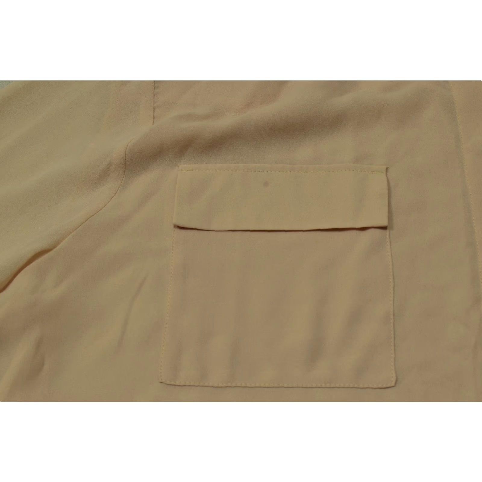 Vintage Chico's Shirt Women Orange Sheer Long Sleeve Button Down Collared Roll Tab Sleeve Size L Regular Vintage No Size L / US 10 / IT 46 - 6 Thumbnail