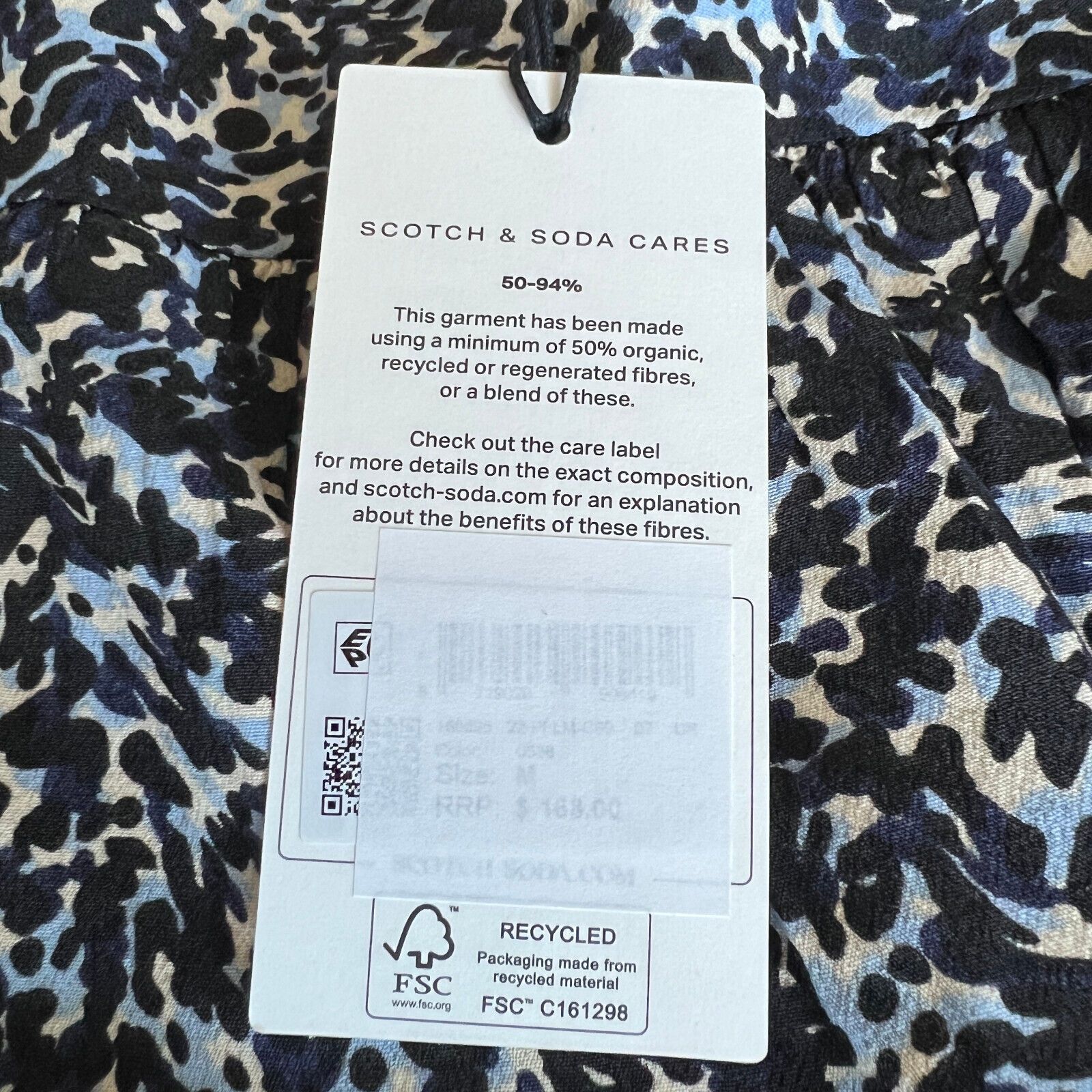 Scotch & Soda Scotch & Soda Skirt Womens Medium Asymmetric Tiered Colorful Size 30" / US 8 / IT 44 - 17 Thumbnail