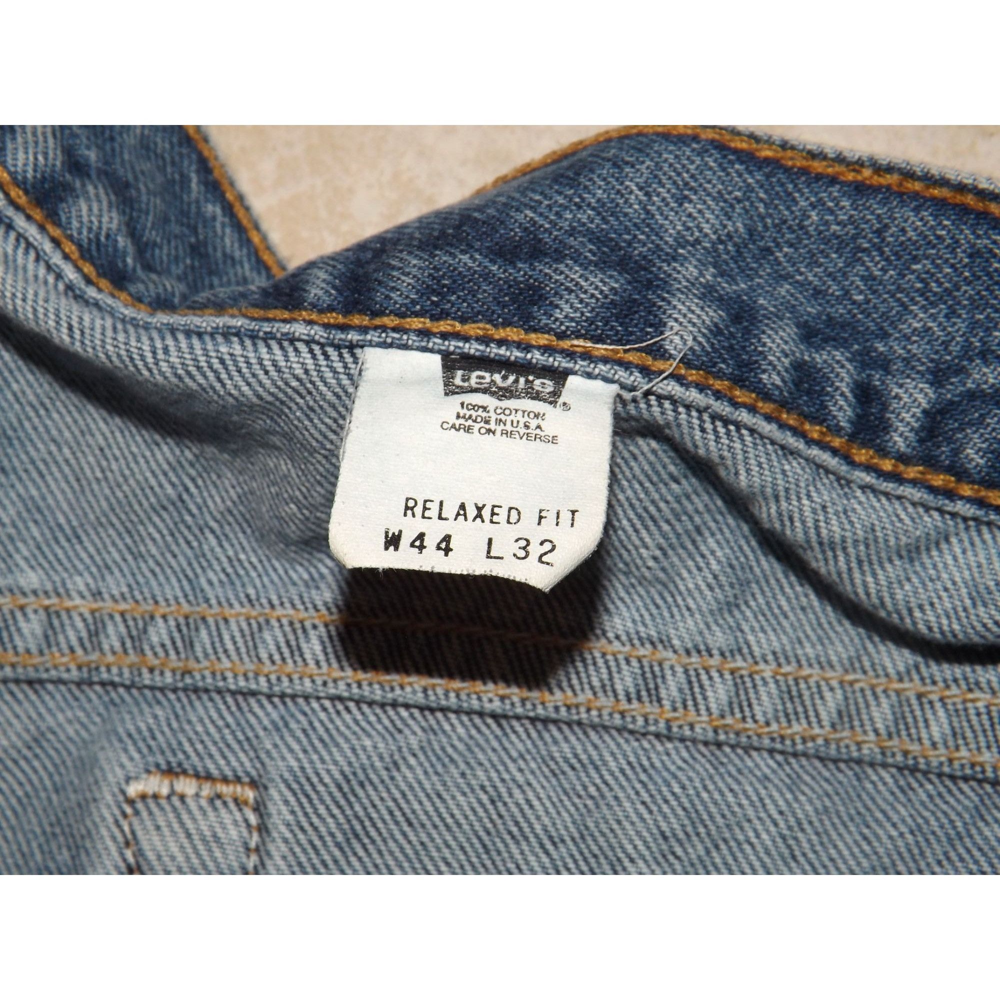 Levi's Vintage Levis 540 Jeans Men Sz 44X32 Relaxed Fit Blue Denim Size US 44 / EU 60 - 7 Thumbnail
