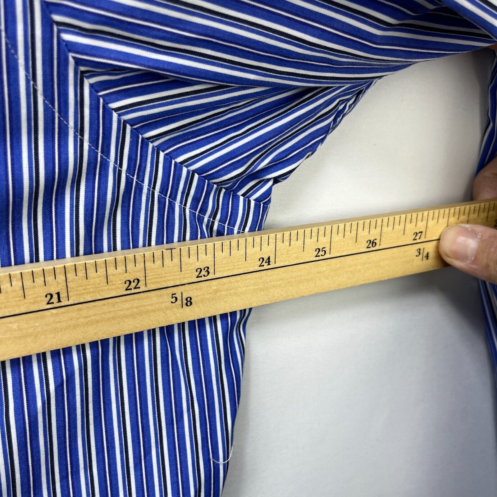 Polo Ralph Lauren × Vintage Vintage Polo Ralph Lauren Pony Striped Button-Up Shirt Large Size US L / EU 52-54 / 3 - 7 Thumbnail