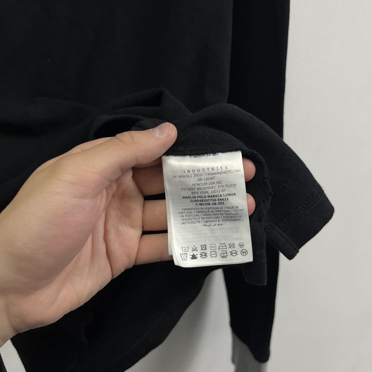 Moncler Moncler Polo Long Sleeve Size US XS / EU 42 / 0 - 7 Thumbnail