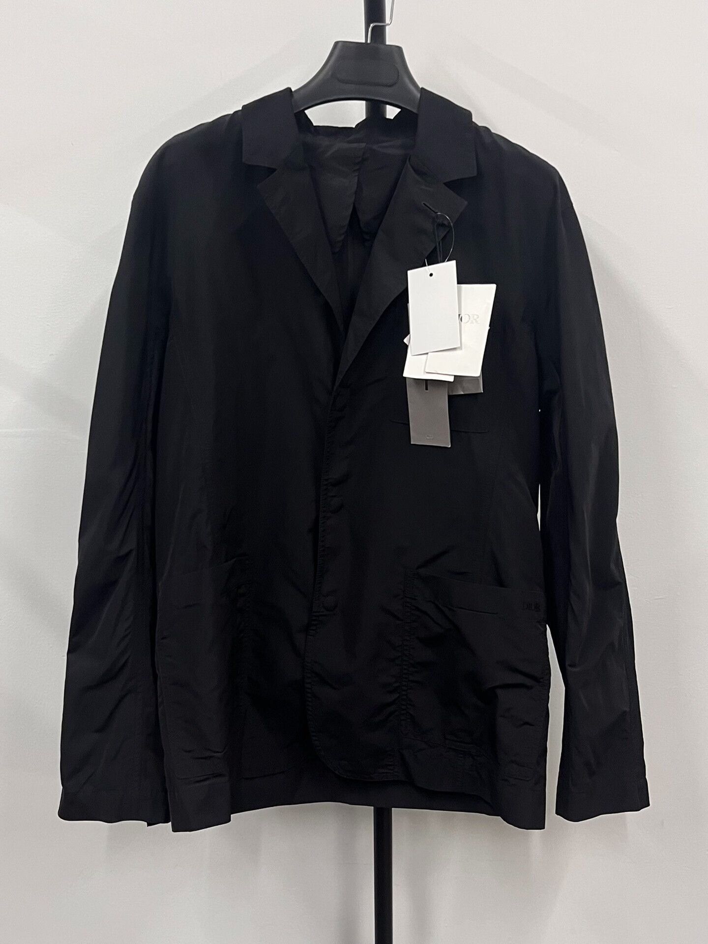 Dior dior ss22 foldable suit jacket in black Size US L / EU 52-54 / 3 - 1 Thumbnail