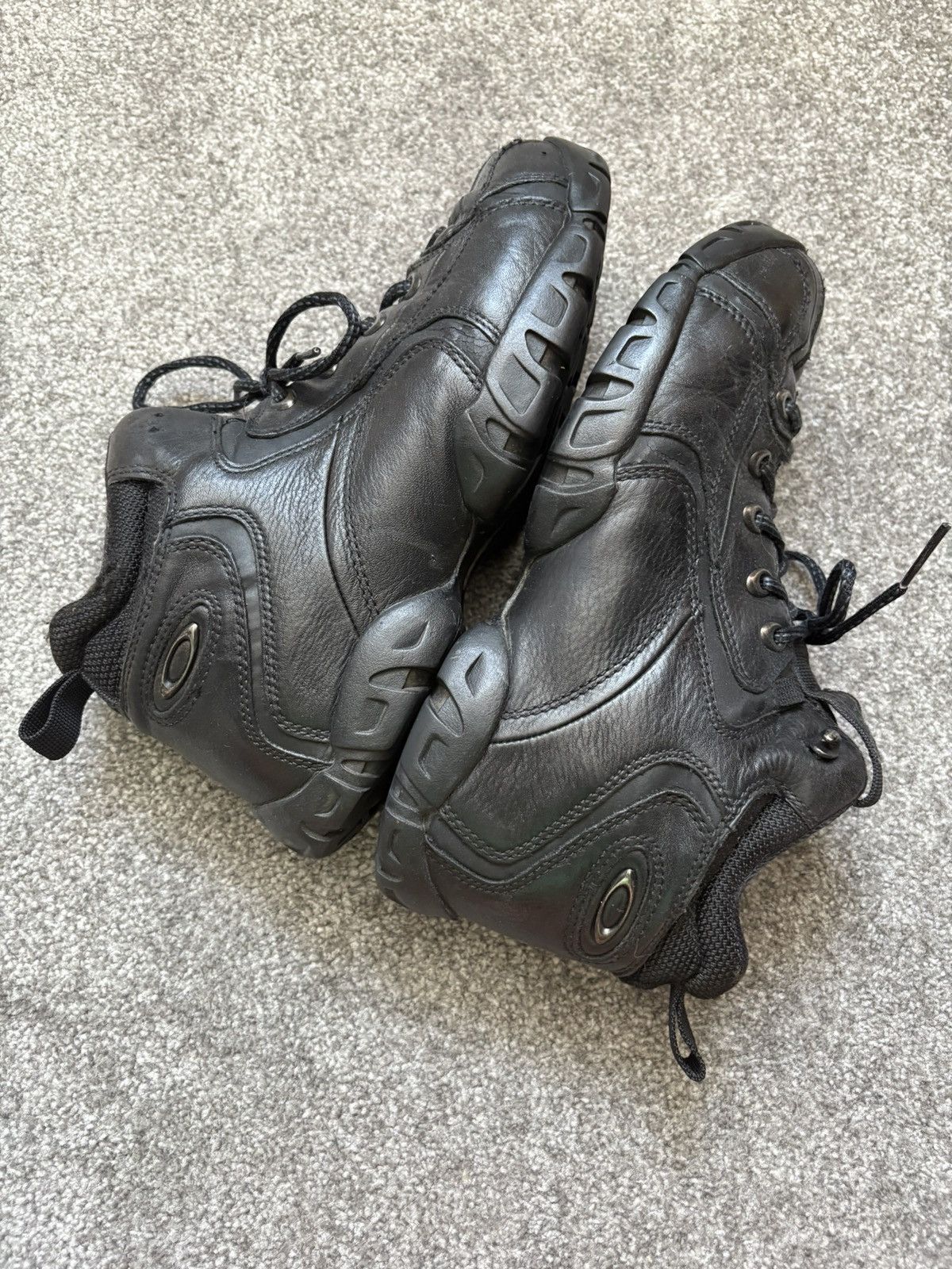 Vintage Oakley Flak Leather Tactical Field Black 2000s Boots Size US 9 / EU 42 - 5 Thumbnail