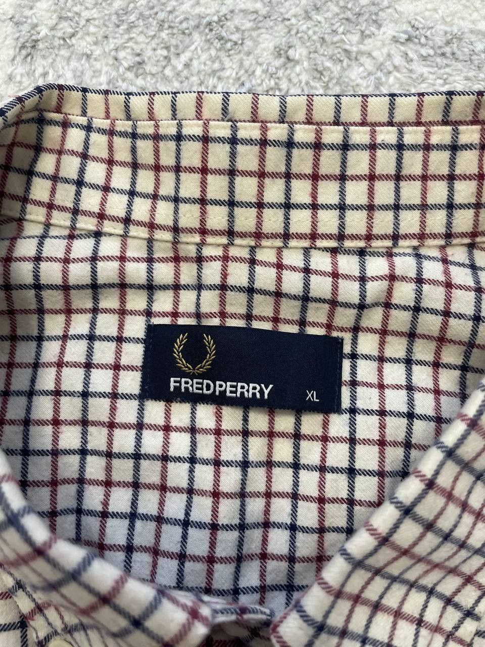 Fred Perry Fred Perry Classic Plaid Button Down Shirt XL Size US XL / EU 56 / 4 - 12 Thumbnail