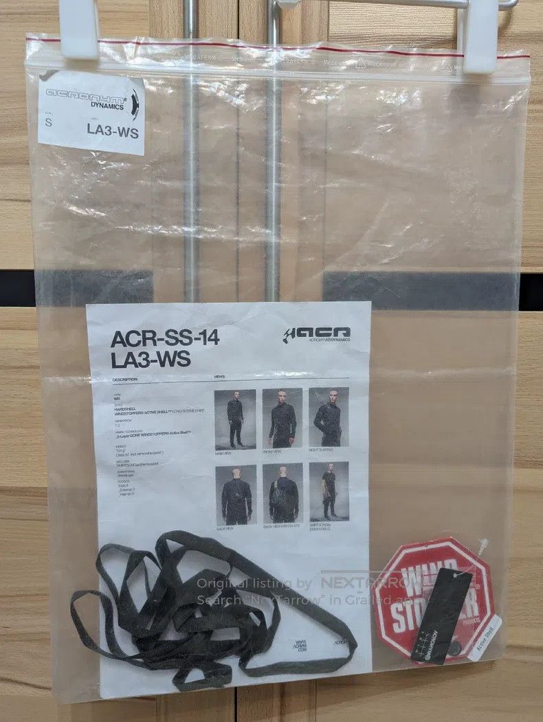 Acronym Acronym Black Shirt Size US S / EU 44-46 / 1 - 2 Thumbnail