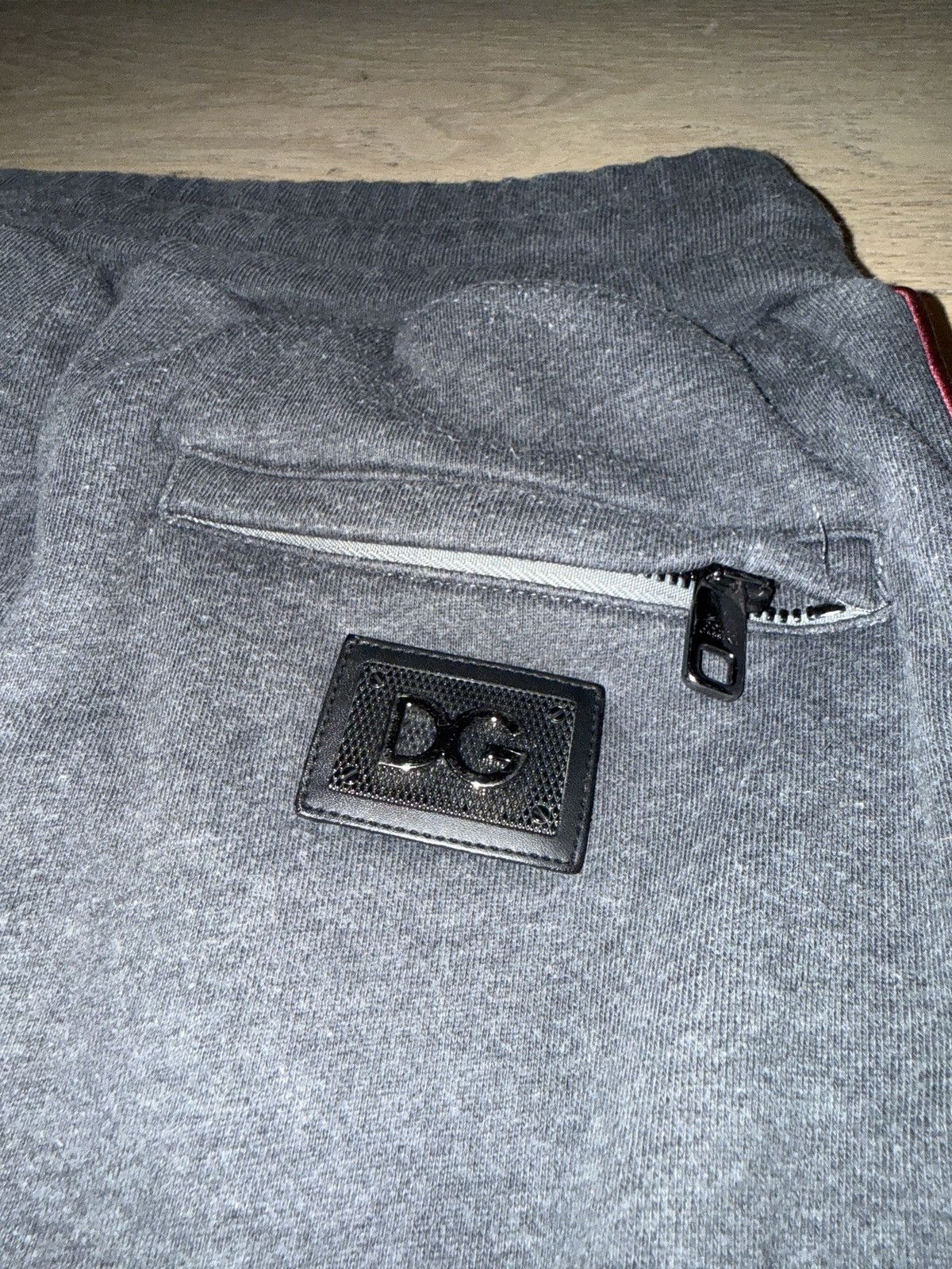 Dolce & Gabbana Dolce & Gabbana Grey Side Joggers Size US 33 - 3 Thumbnail