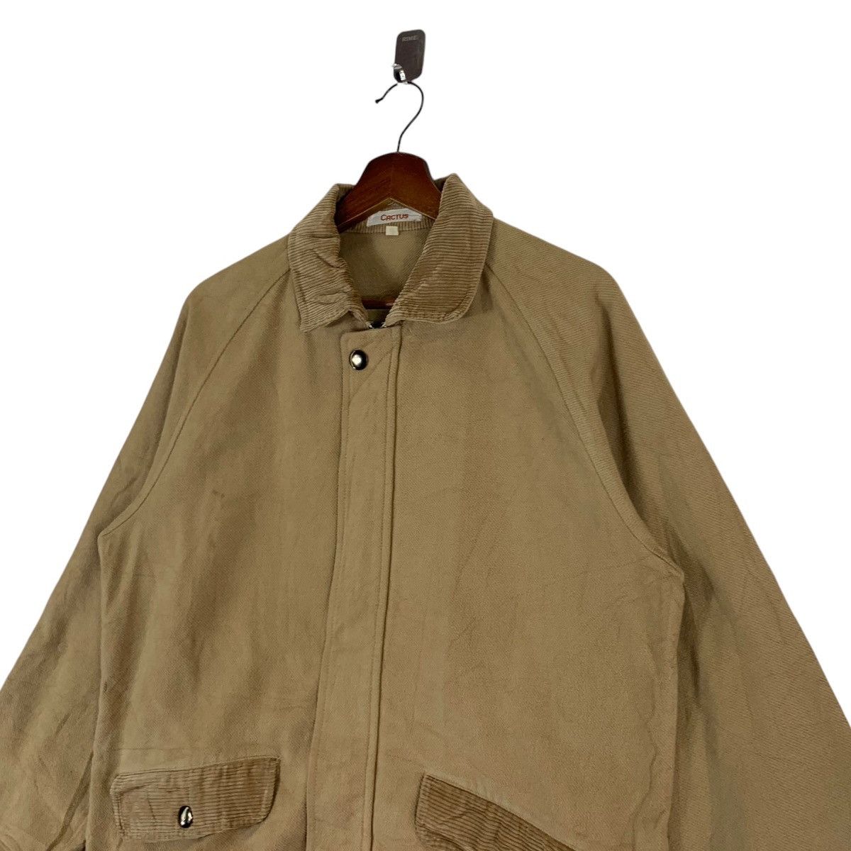 Designer × Japanese Brand × Vintage VINTAGE CACTUS BRAND COTTON BROWN JACKET Size US M / EU 48-50 / 2 - 4 Thumbnail