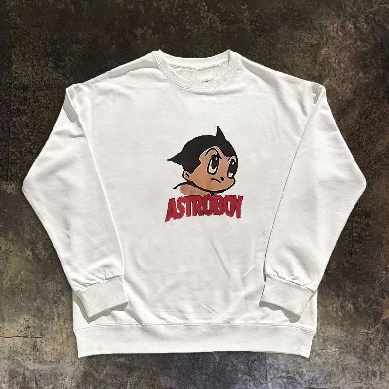 Vintage White retro cartoon Astro Boy print sweatshirt Size US M / EU 48-50 / 2 - 1 Thumbnail