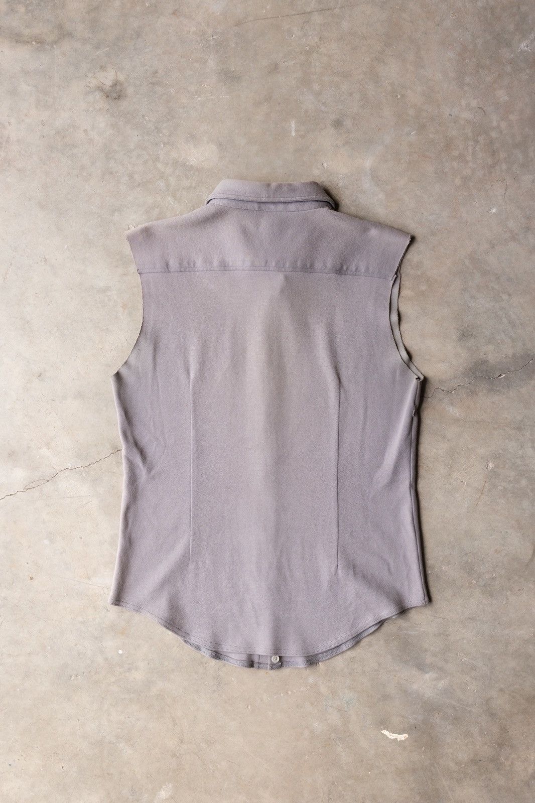 Raf Simons Raf Simons 1999 Sleeveless Shirt Size US S / EU 44-46 / 1 - 3 Thumbnail