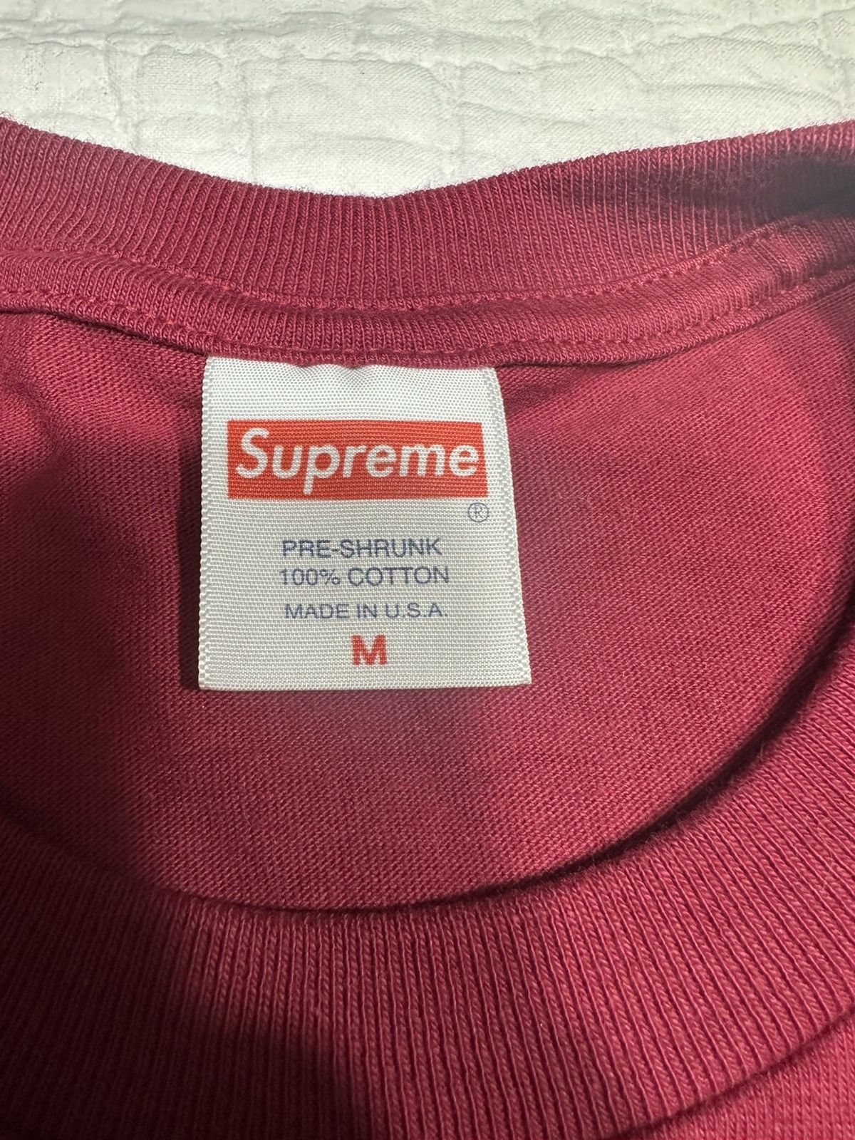 Supreme Supreme Red Mouse Tee/Medium Size US M / EU 48-50 / 2 - 2 Thumbnail