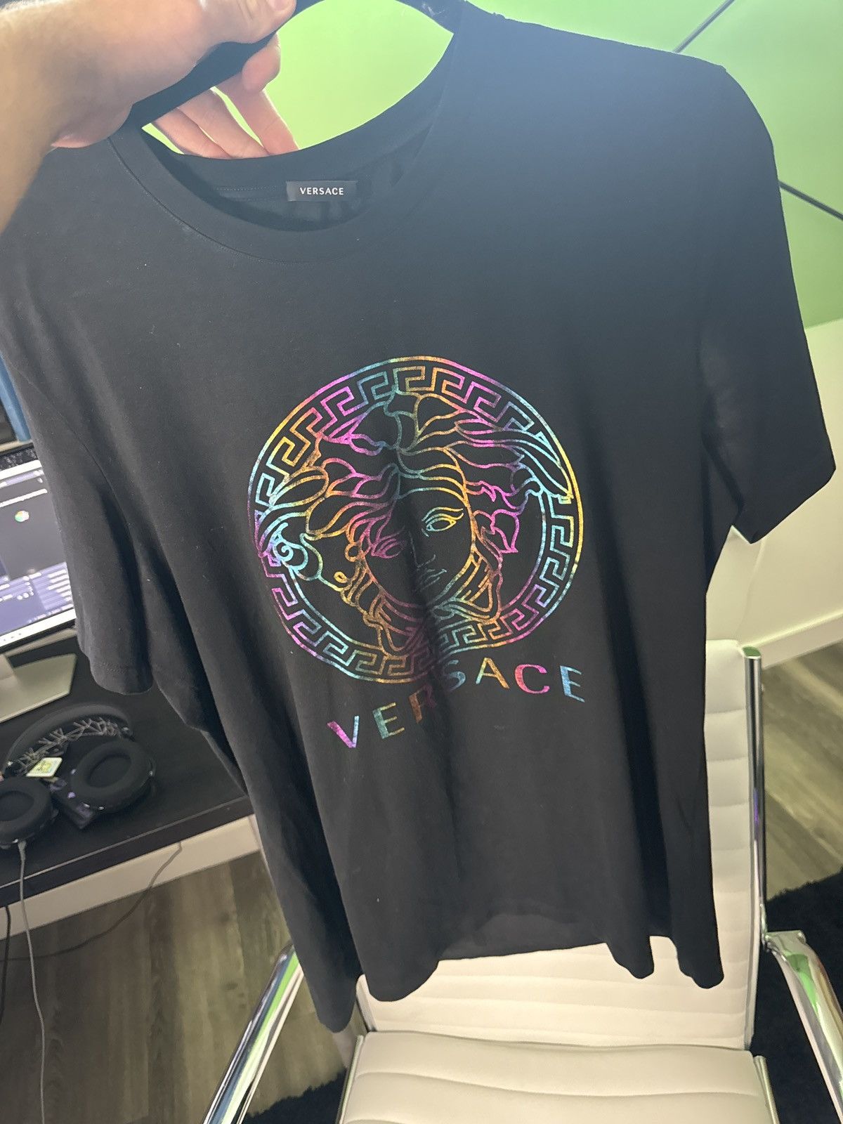 Versace Versace Medusa Rainbow tee Size US M / EU 48-50 / 2 - 1 Thumbnail