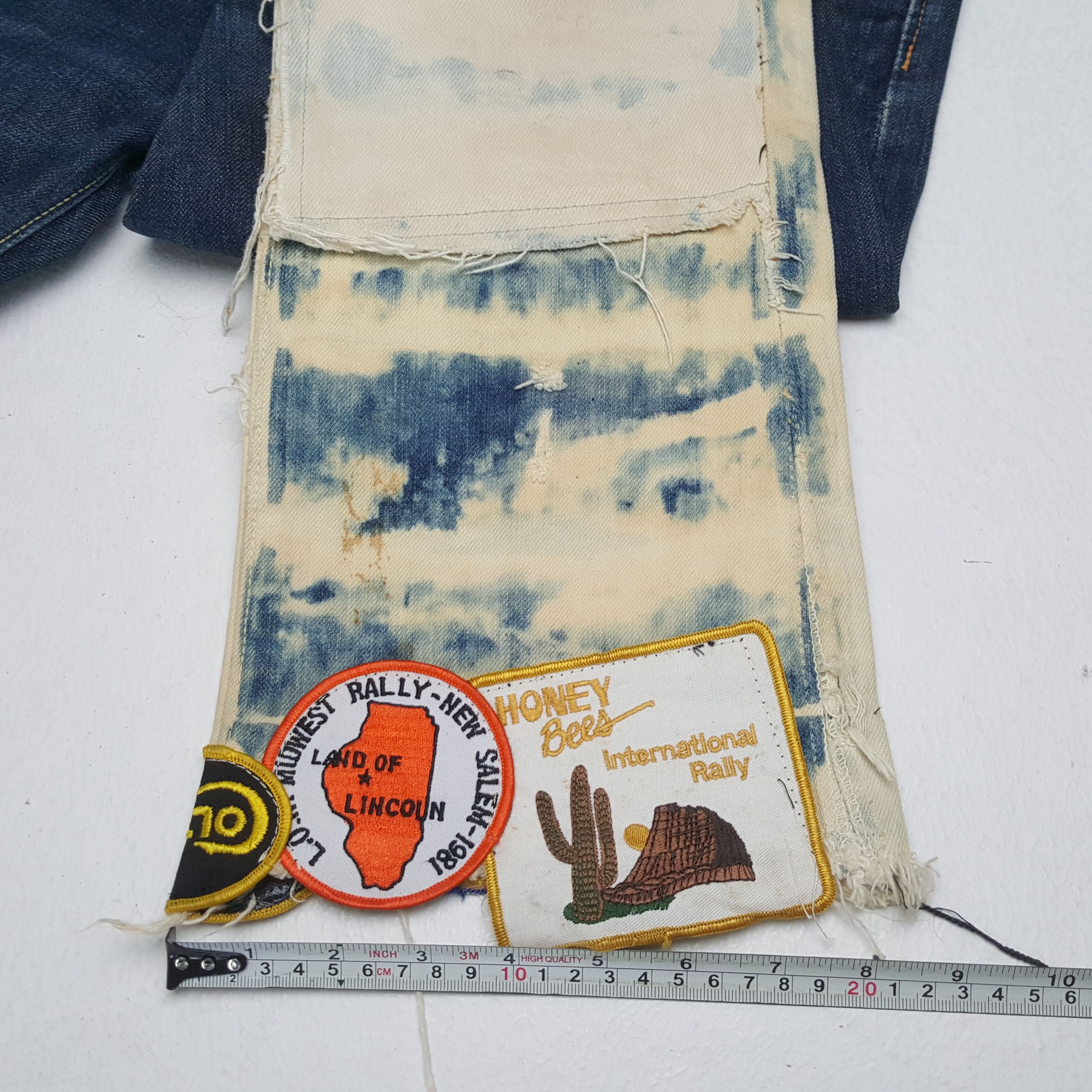 Japanese Brand × Kapital × Vintage Vintage KAPITAL Japanese Fashion Brand Rare Design Jeans Size US 30 / EU 46 - 11 Thumbnail