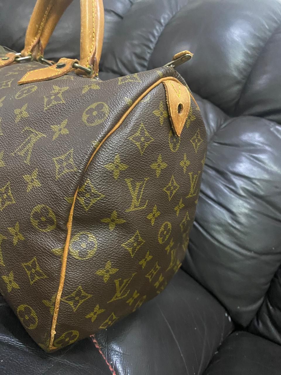 Louis Vuitton Authentic LOUIS VUITTON Speedy 35 Size ONE SIZE - 6 Thumbnail