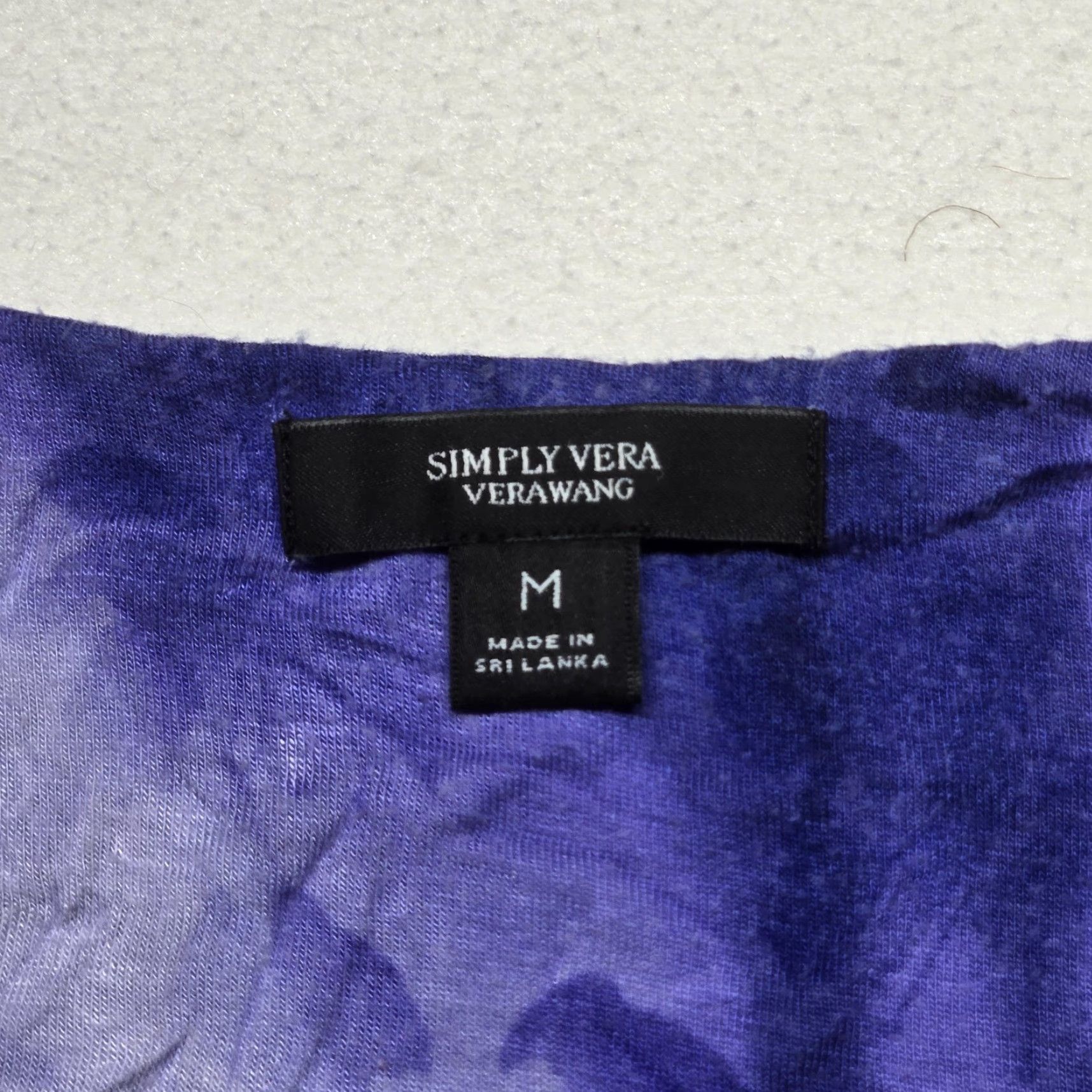 Vera Wang Vera Wang Dress Women's Midi Sleeveless V-Neck Blue Black Floral Pattern Lined M Adult Women's Dress Vera Wang Shirt? Size M / US 6-8 / IT 42-44 - 3 Thumbnail