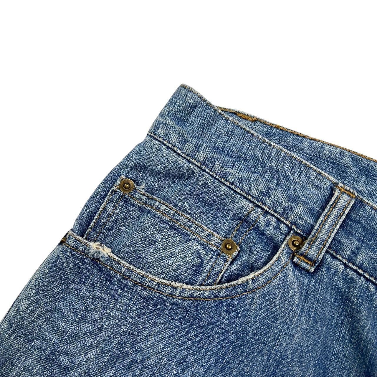 Karakuri Tamashii Vintage Karakuri Embroidered Dragon Denim Shorts - Waist 38 Size US 38 / EU 54 - 5 Thumbnail