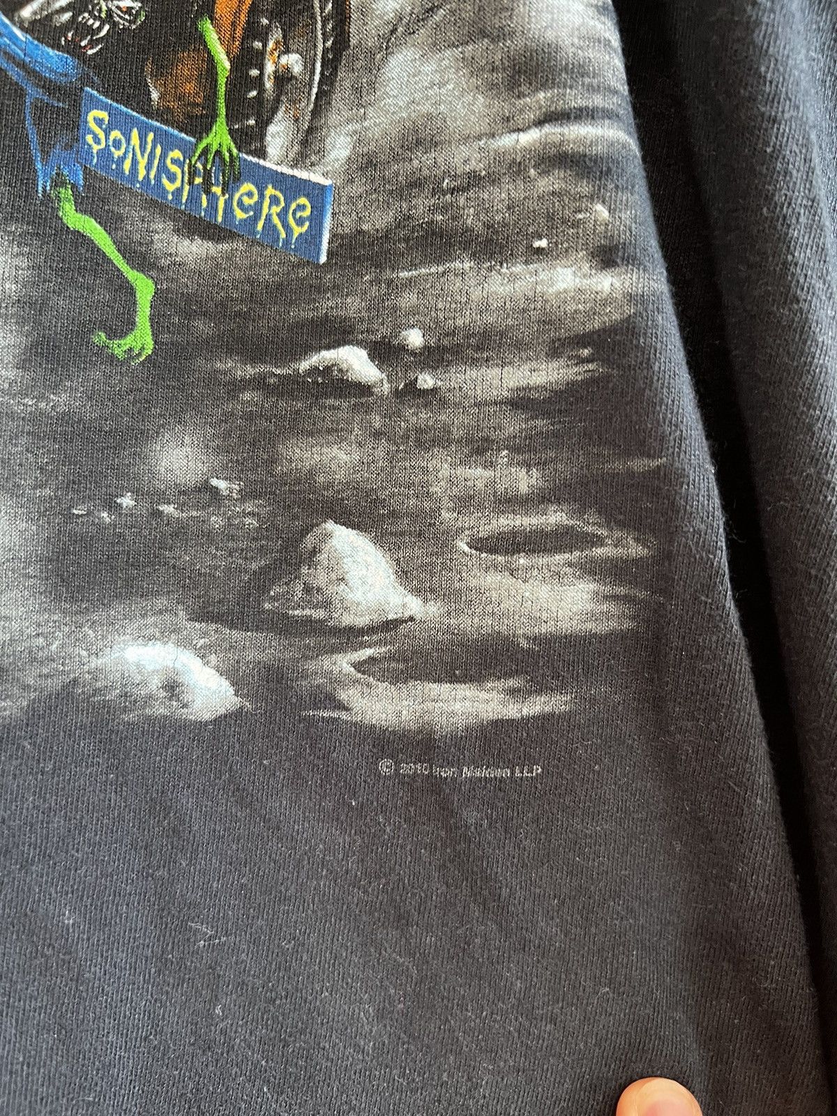 Band Tees Vintage Iron Maiden 00s Alien Tour Rare Band Rock Metal Tee Size US XL / EU 56 / 4 - 6 Thumbnail