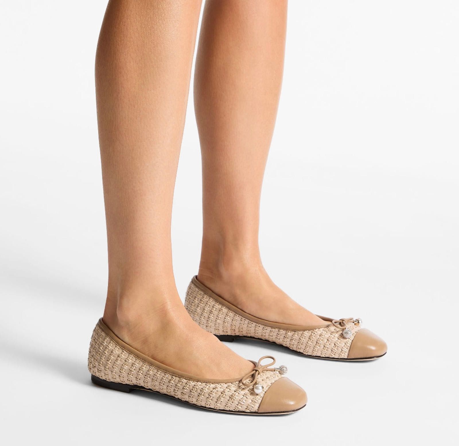 Jimmy Choo Jimmy Choo Elme Flats Size US 7.5 / IT 37.5 - 4 Thumbnail