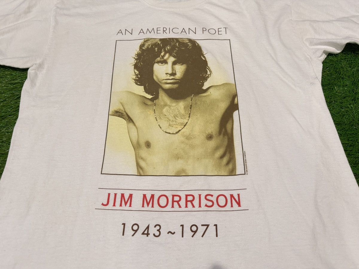 Band Tees VTG 90s 1999 The Doors Jim Morrison An American Poet Shirt Size US XL / EU 56 / 4 - 2 Thumbnail