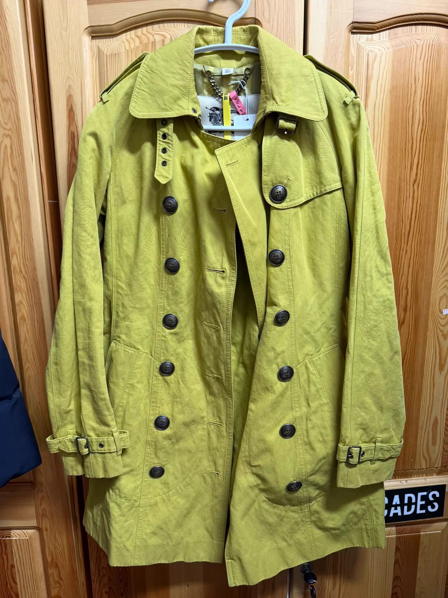 Burberry Burberry Double-Breasted Trench Coat 34 (165/76a) Size XXS / US 00 / IT 34 - 1 Thumbnail