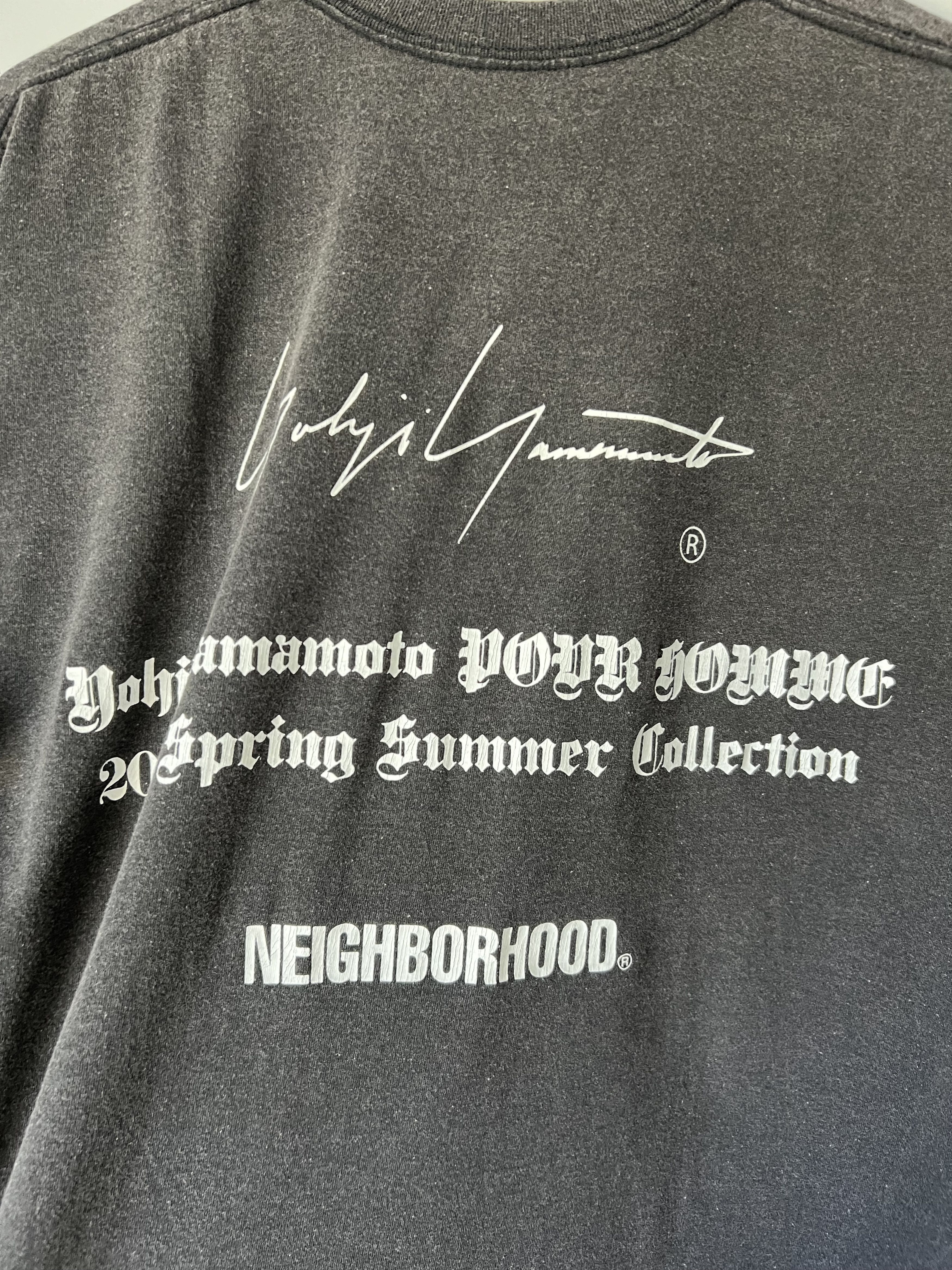 Neighborhood × Yohji Yamamoto Yohji Yamamoto Neighborhood Tee in Grey Size US L / EU 52-54 / 3 - 7 Thumbnail