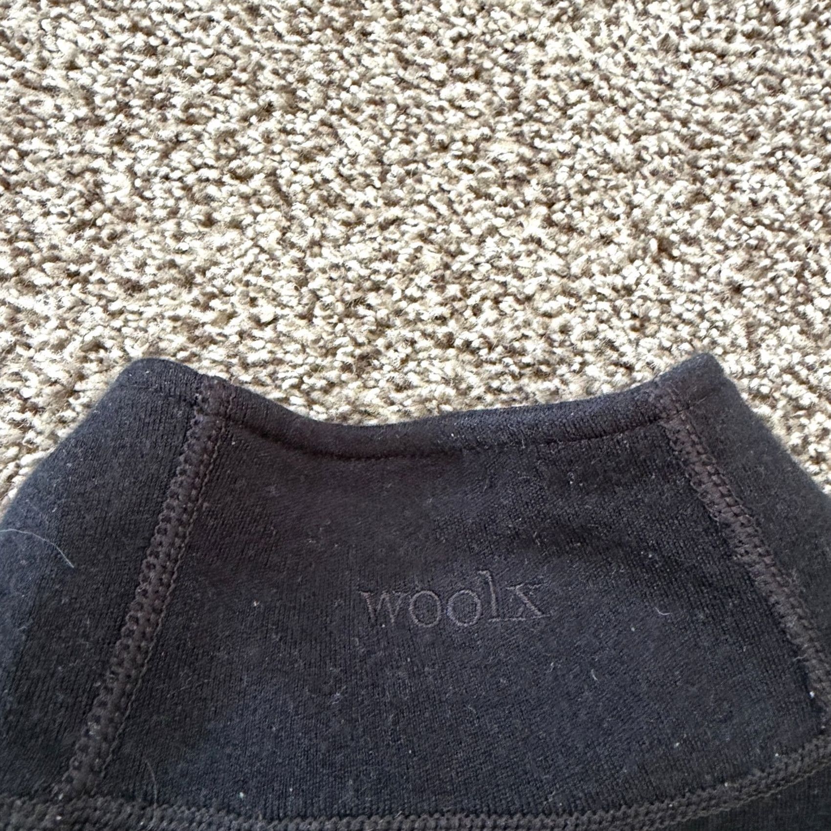 Vintage WoolX 100% Australian Merino Wool Midweight 1/4 Zip Black Men's Size L Size US L / EU 52-54 / 3 - 7 Thumbnail