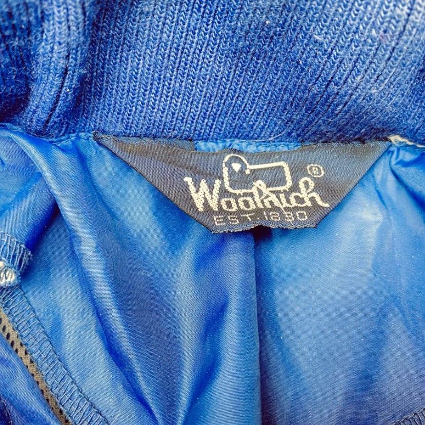 Vintage VINTAGE Woolrich Hooded Nylon Windbreaker Men's 2XL Blue Rain Jacket 90s 8213 Size US XXL / EU 58 / 5 - 7 Thumbnail