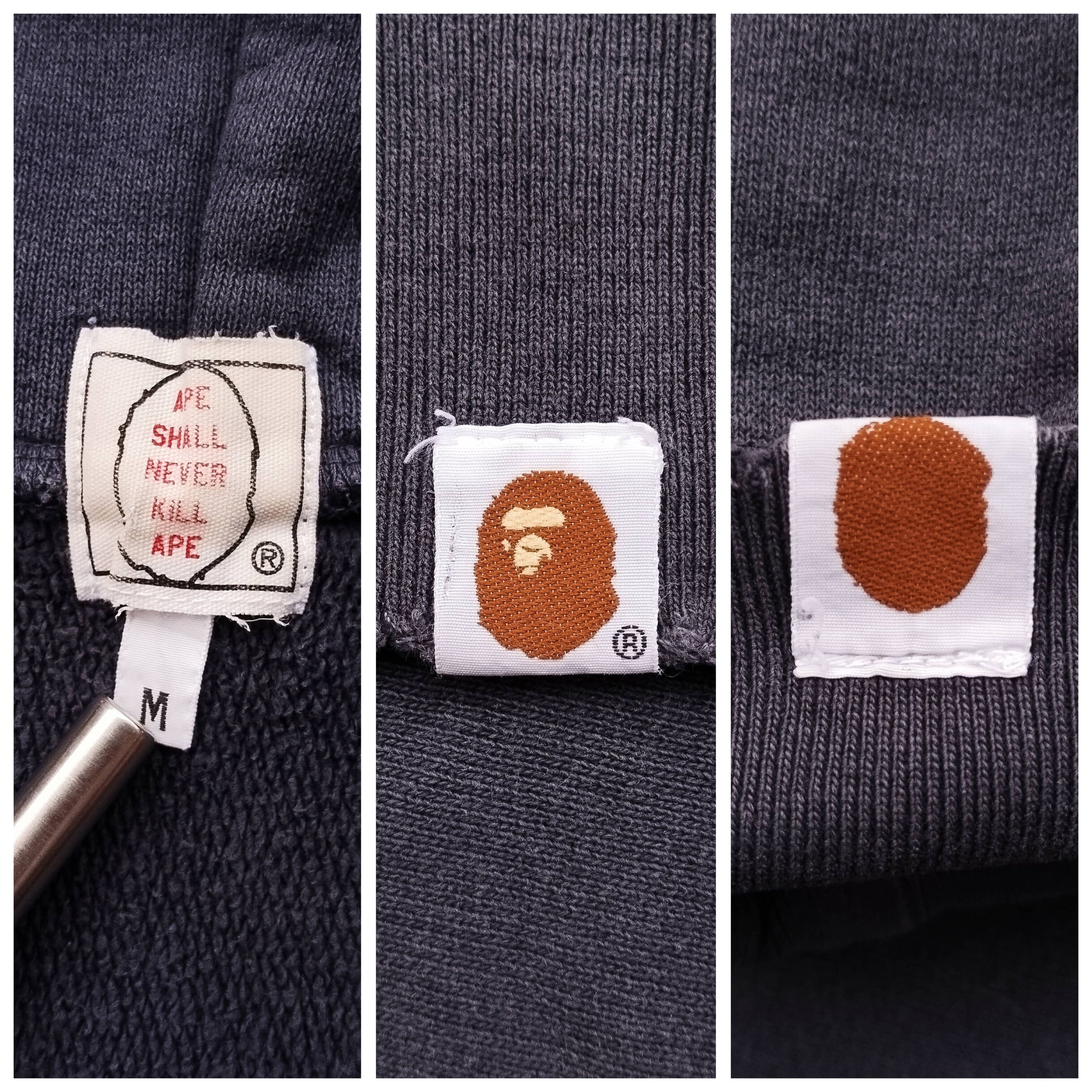 Bape Vintage 2003 Bape Distressed Pullover Hoodie Size US M / EU 48-50 / 2 - 6 Thumbnail