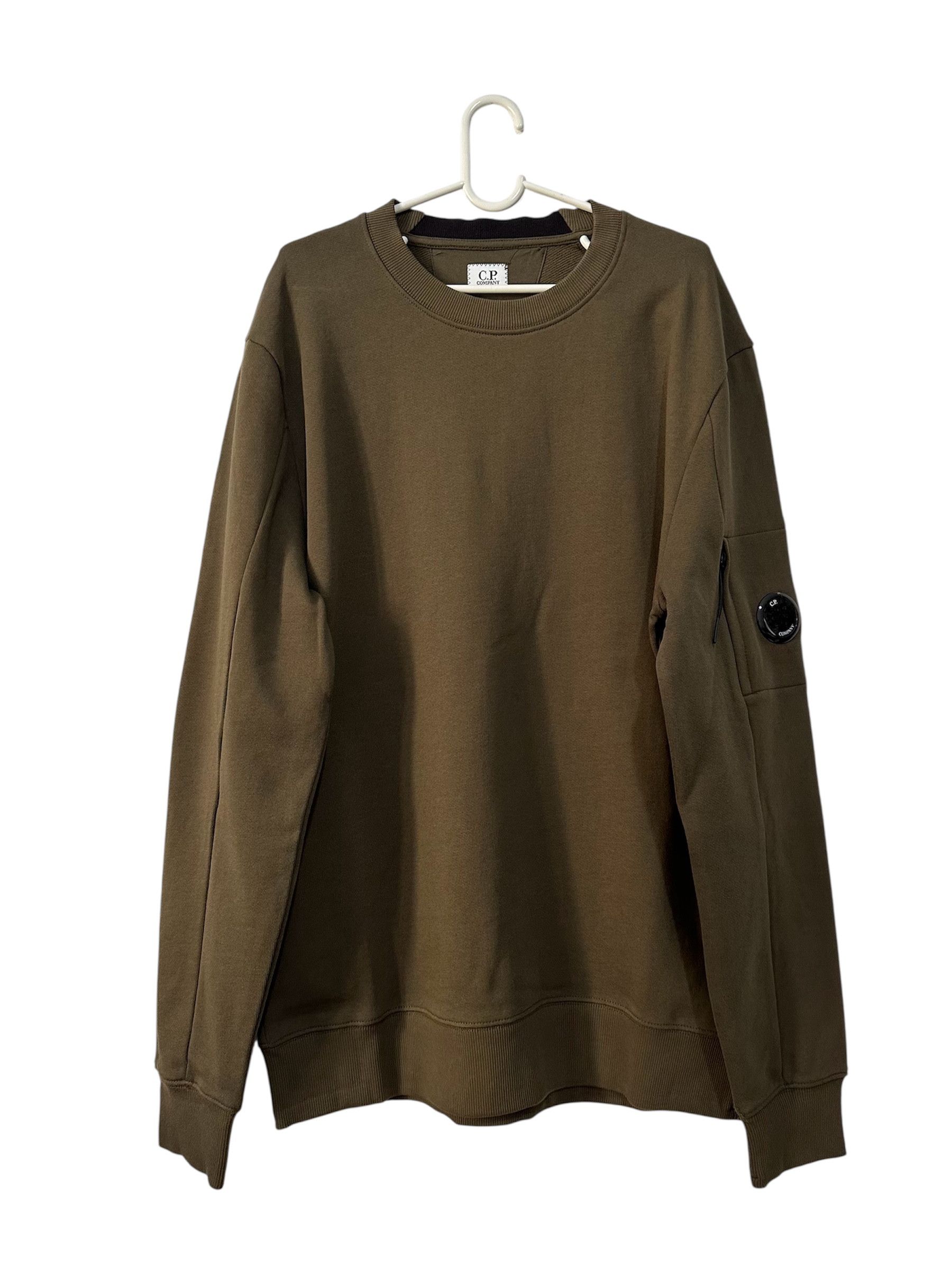 C.P. Company Diagonal Raised Fleece Sweatshirt Size US XXL / EU 58 / 5 - 1 Thumbnail