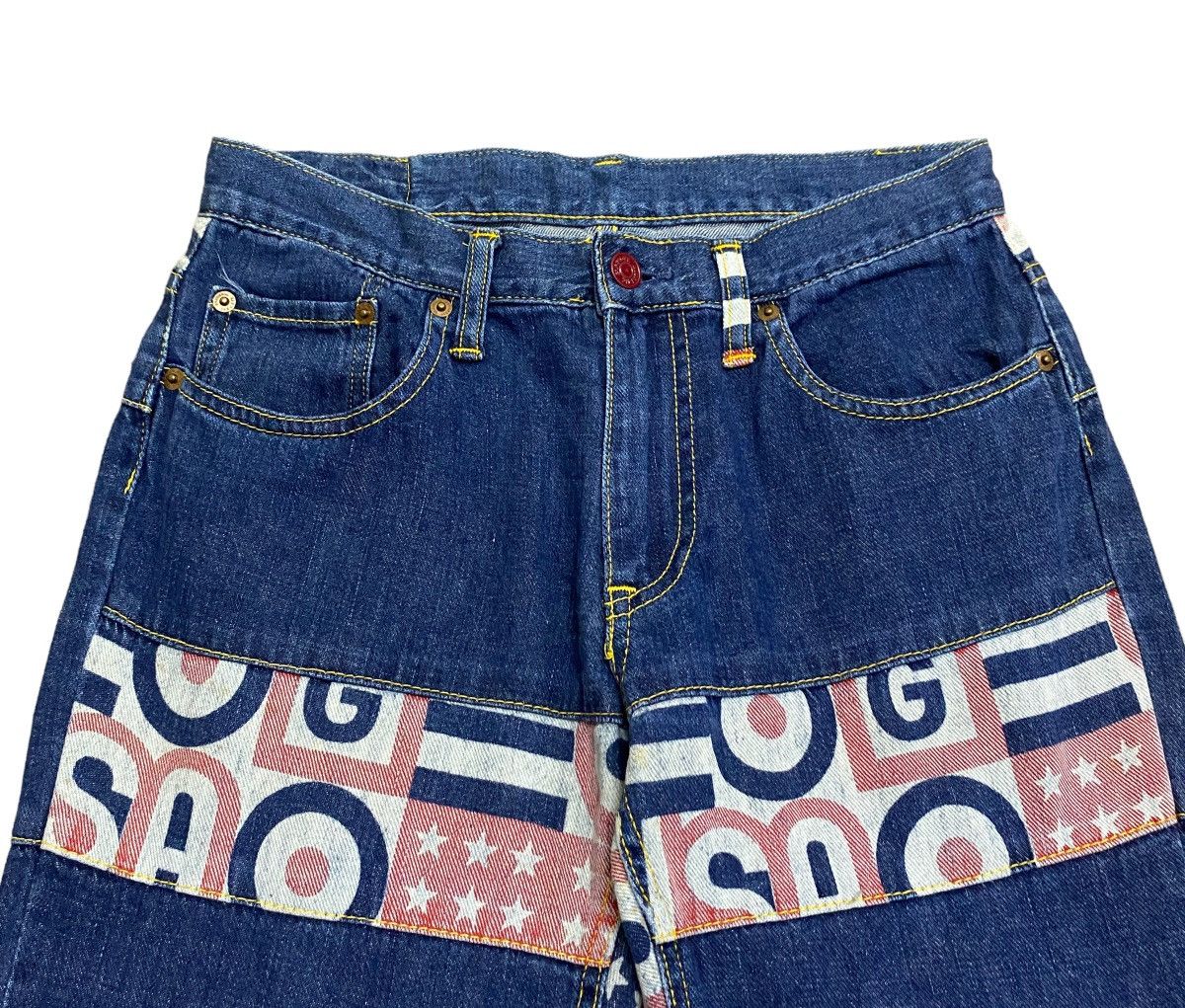 Hysteric Glamour Rare Design Vintage Brand Hysteric Glamour Hagi Jeans 1990s Size US 28 / EU 44 - 5 Thumbnail