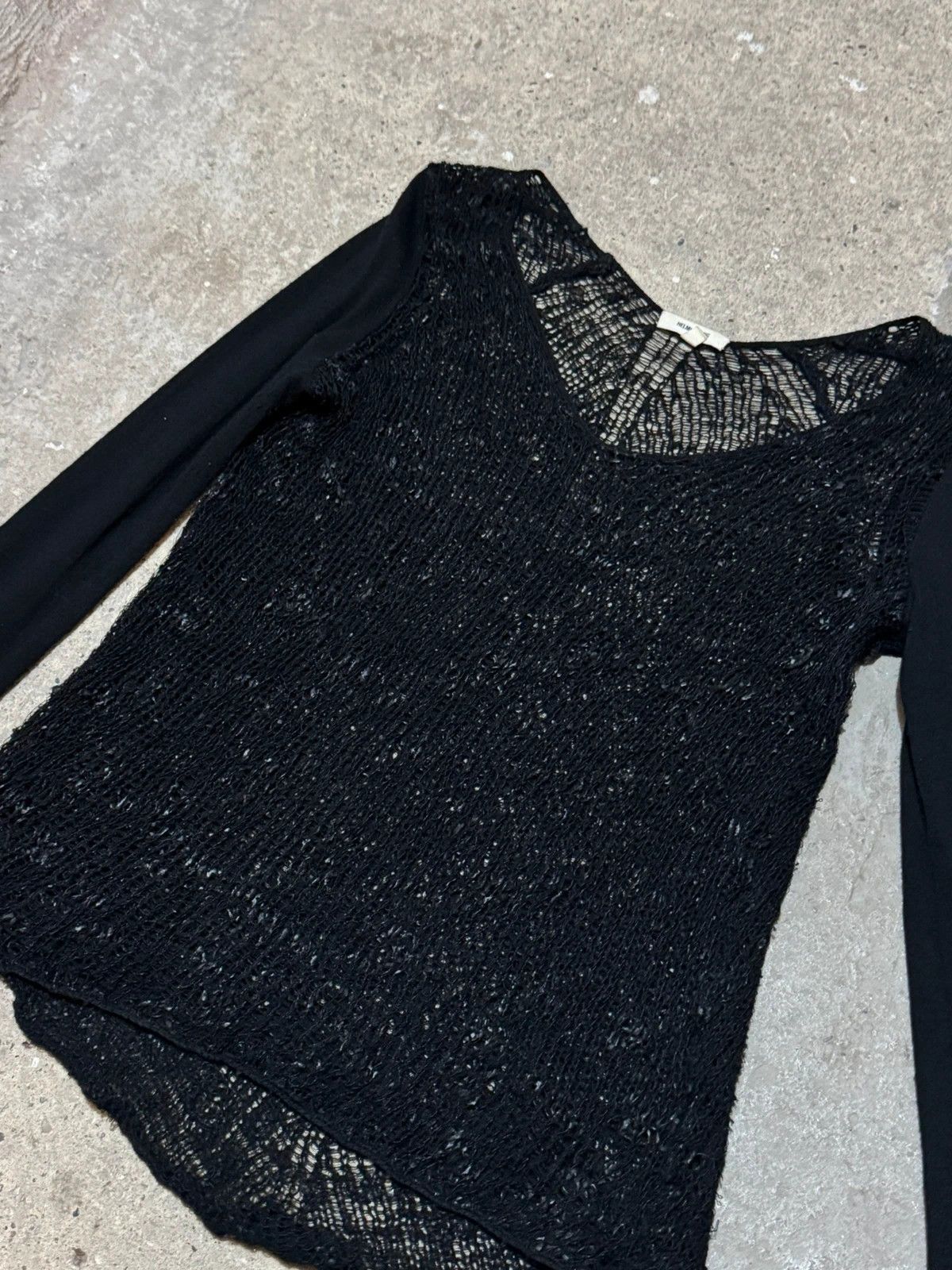 Helmut Lang Helmut lang knit transparent wool blend Size S / US 4 / IT 40 - 6 Thumbnail