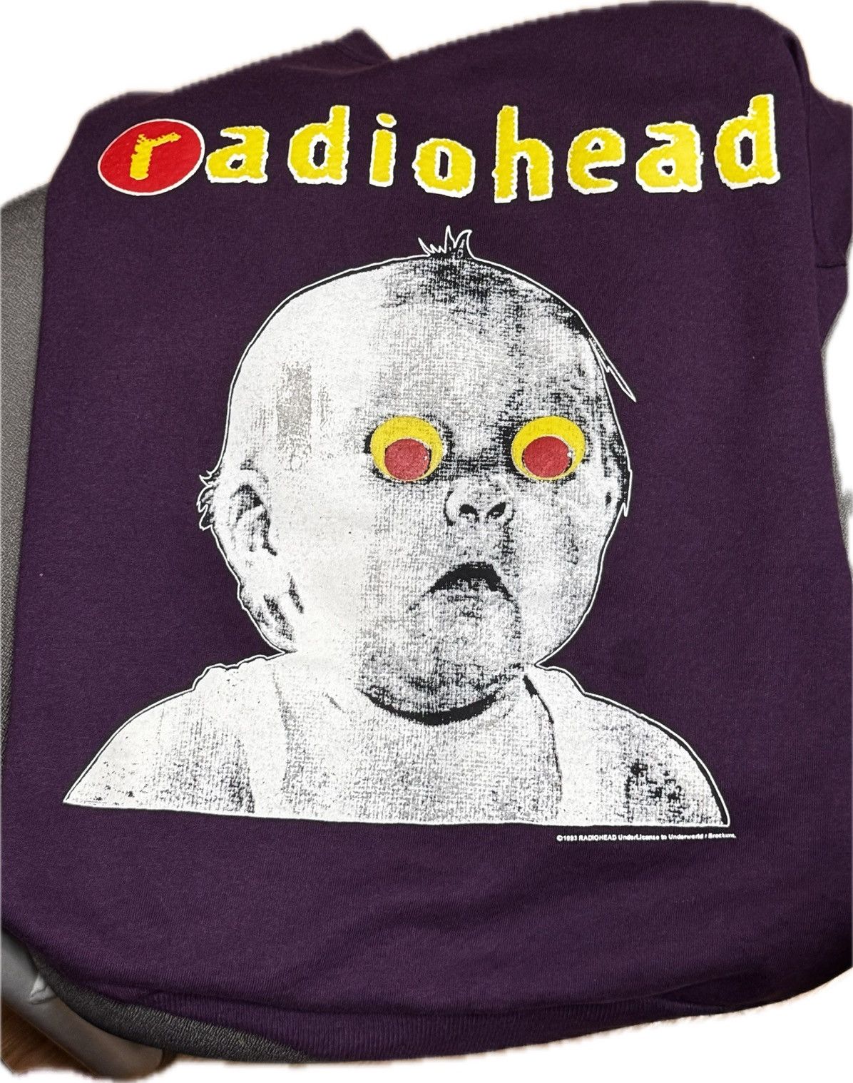 Band Tees Radiohead Pablo Honey Tour Sweatshirts Bootleg Size US L / EU 52-54 / 3 - 4 Thumbnail
