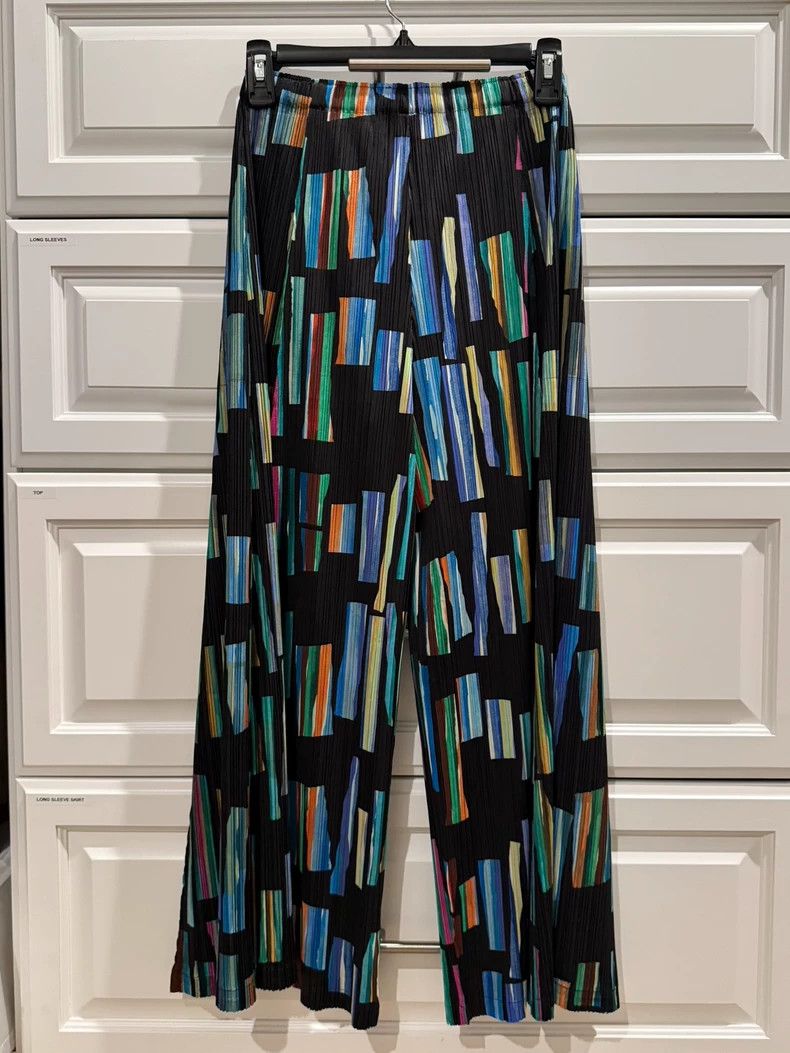 Issey Miyake Issey Miyake size:2 Library wide-leg pants Size 30" / US 8 / IT 44 - 2 Thumbnail