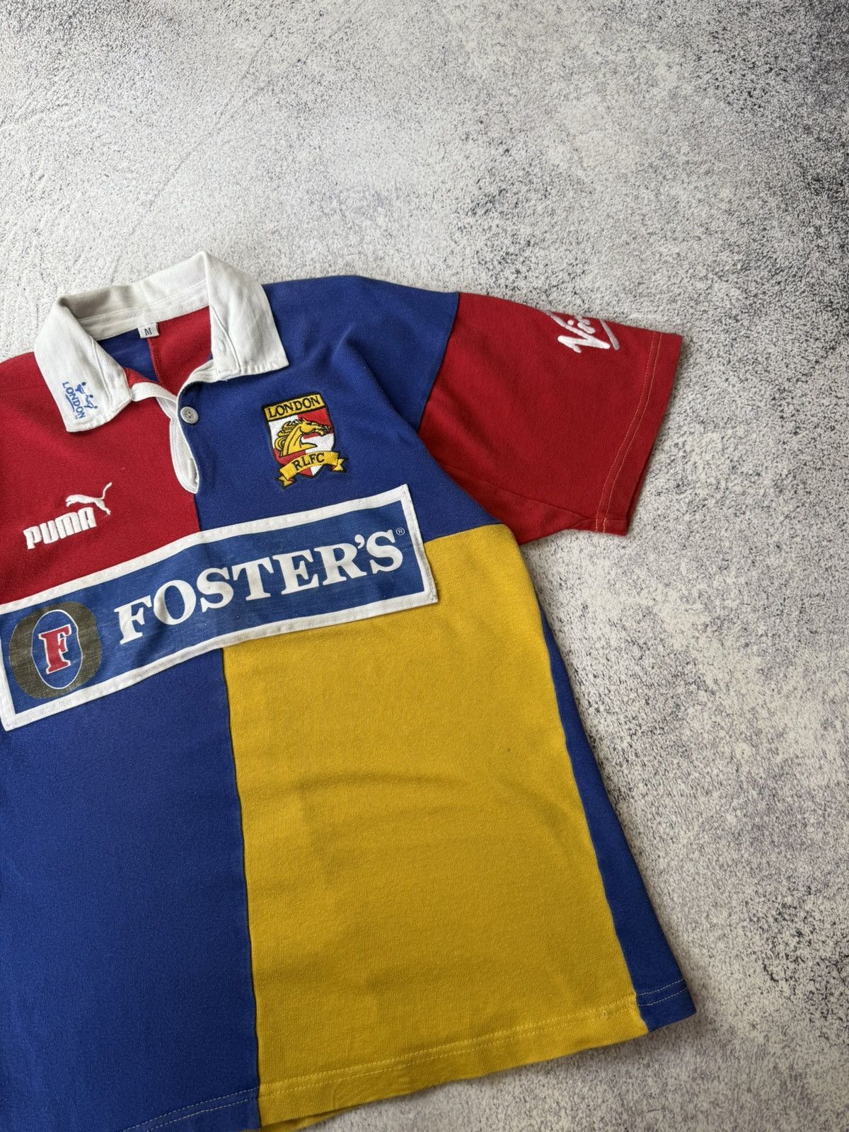 Rugby Ralph Lauren LONDON BRONCOS 1997 PUMA SIZE M NEW RUGBY JERSEY SHIRT RARE Size US M / EU 48-50 / 2 - 5 Thumbnail