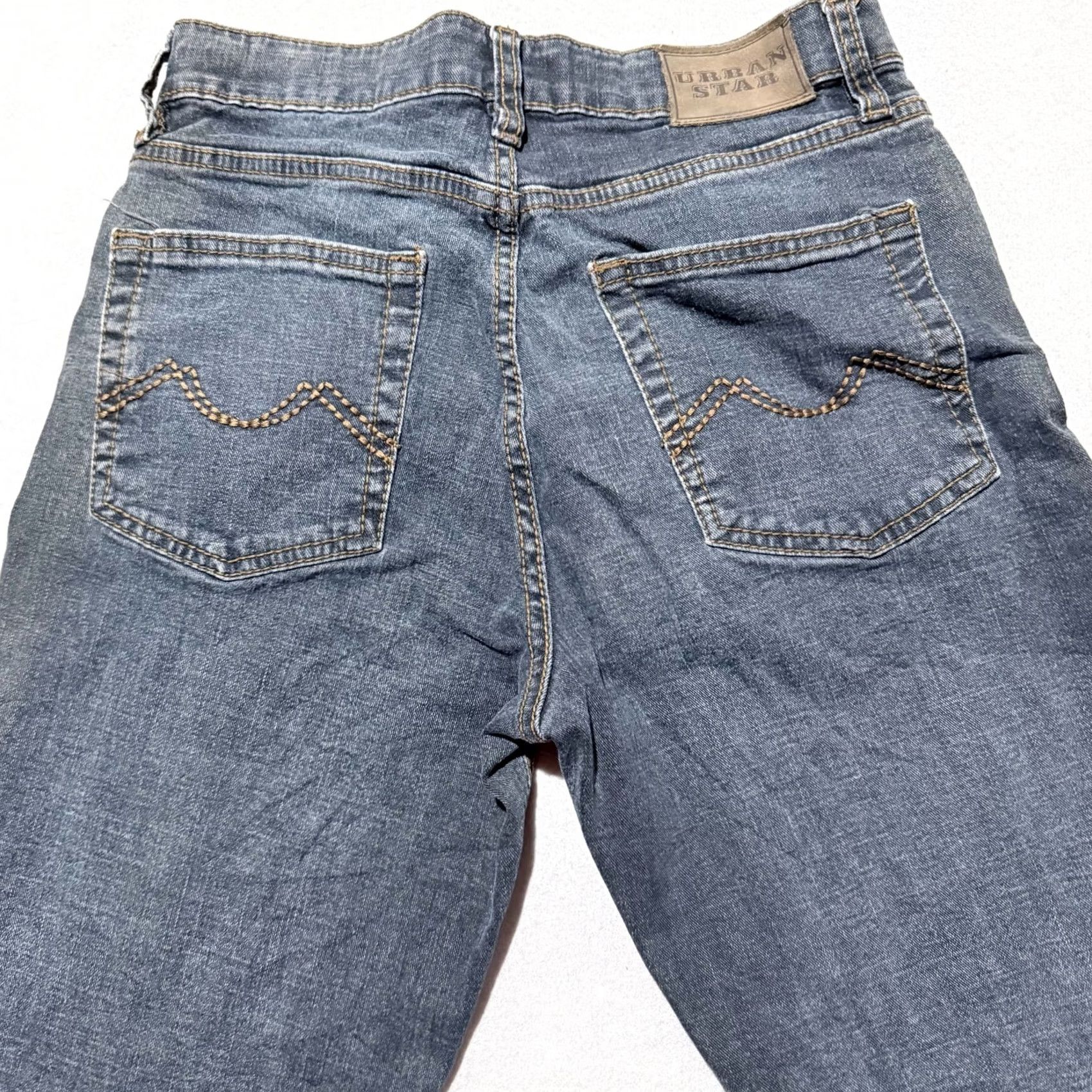 Vintage Urban Star Jeans Men Blue Denim Stretch Classic Straight Zip Fly 30x32 Size US 30 / EU 46 - 4 Thumbnail