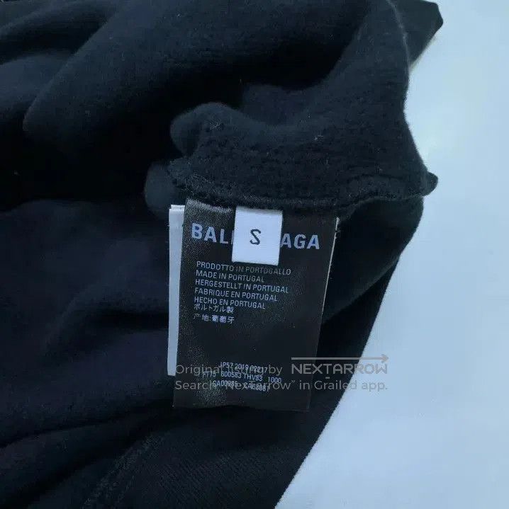 Balenciaga Balenciaga x WFP Black Hooded Sweatshirt. Size US S / EU 44-46 / 1 - 4 Thumbnail