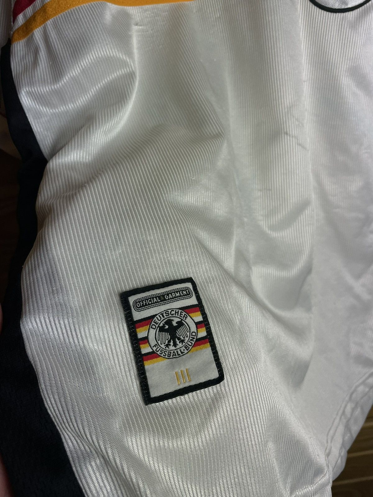 Adidas × Vintage Germany 1998/1999 Home National Team Soccer Jersey Football Size US M / EU 48-50 / 2 - 4 Thumbnail