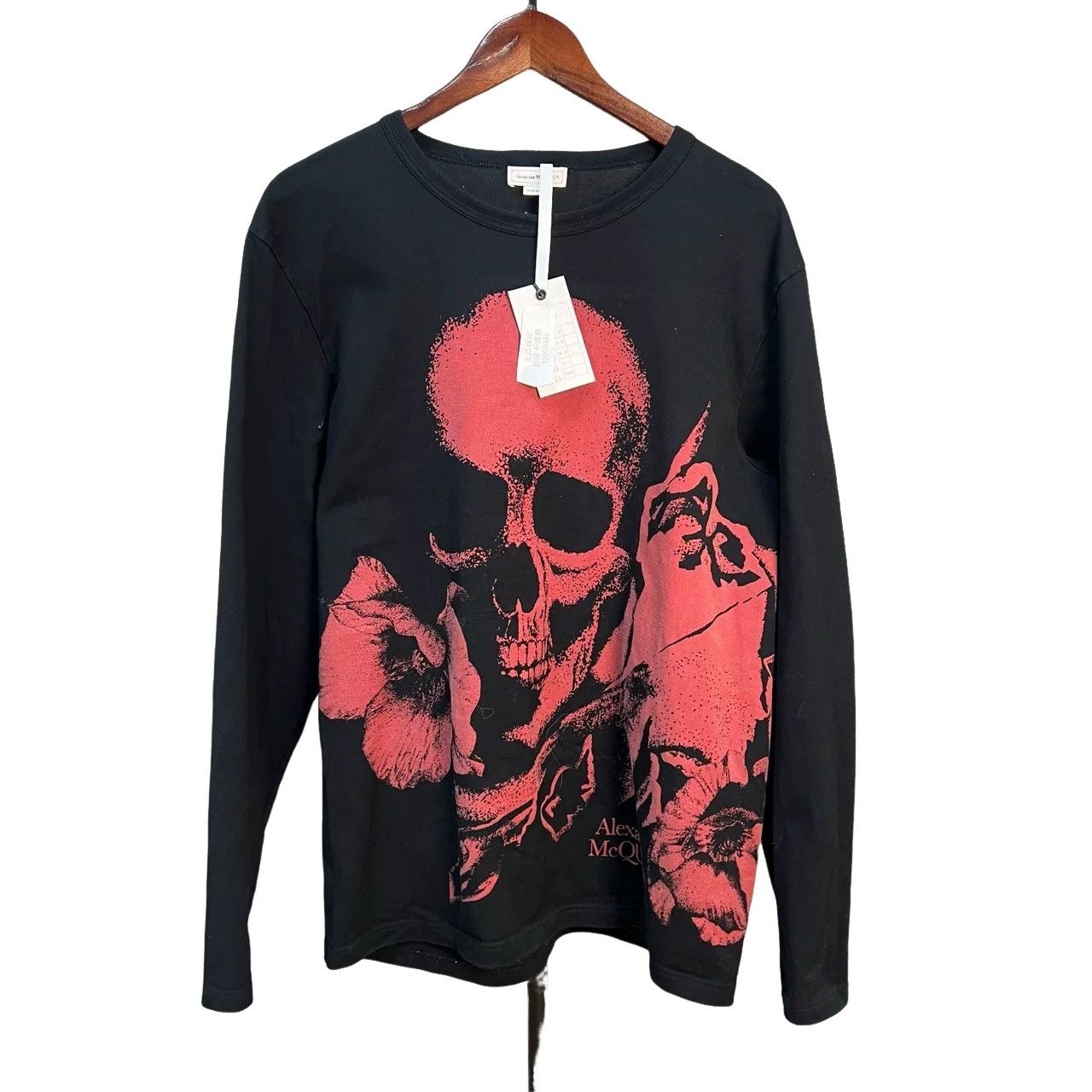 Alexander McQueen Alexander McQueen Skull Long Sleeve T-Shirt Size XL Size US XL / EU 56 / 4 - 1 Thumbnail