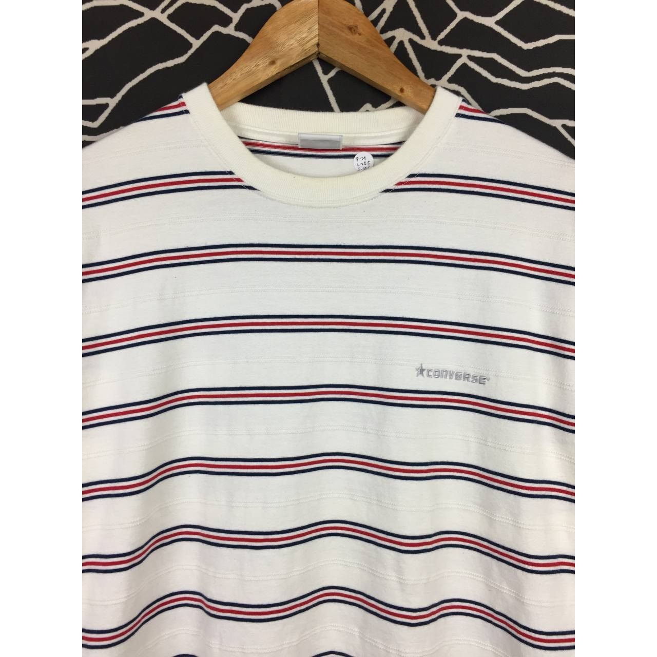Converse Bundle Polo RL Tee &Converse AllStar Striped Long Sleeve Tee Size US M / EU 48-50 / 2 - 3 Thumbnail