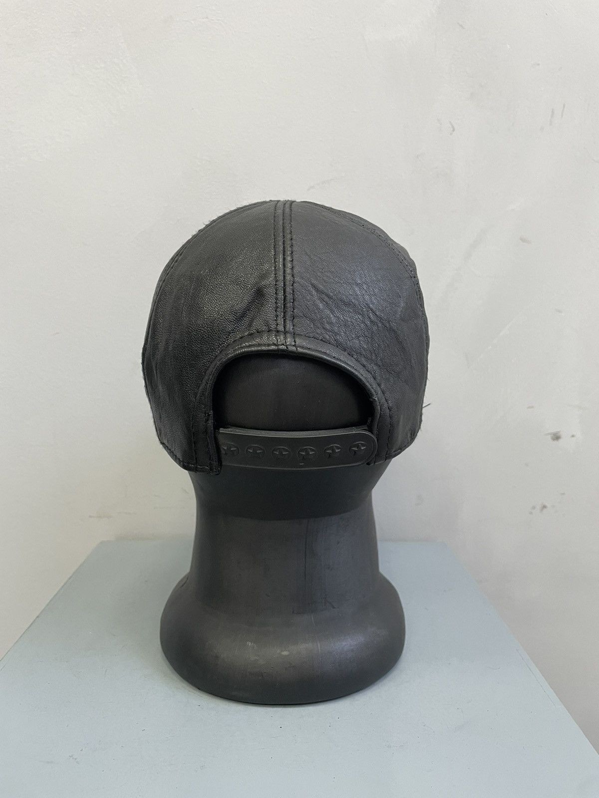 Tribal Streetwear Vintage retro MITsubishi trucker hat cap leather Size ONE SIZE - 4 Thumbnail