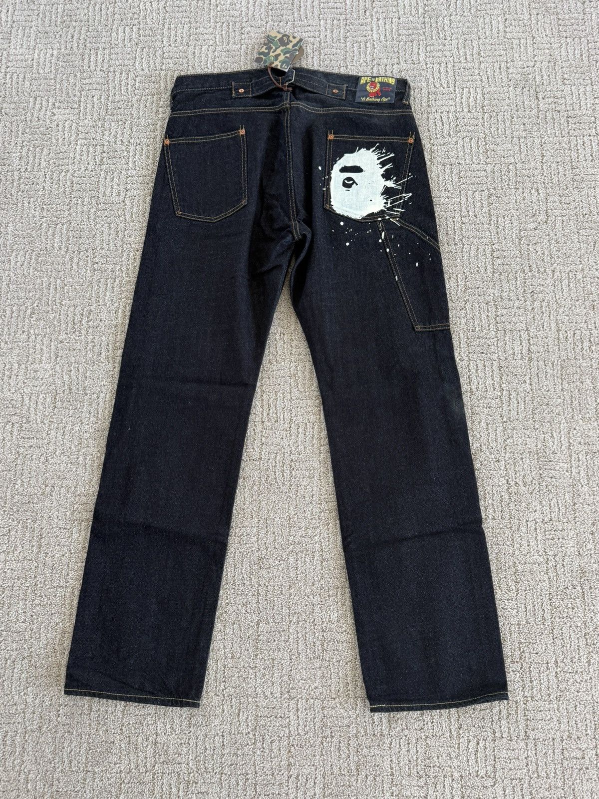 Bape Bape Denim Jeans Size US 32 / EU 48 - 1 Thumbnail