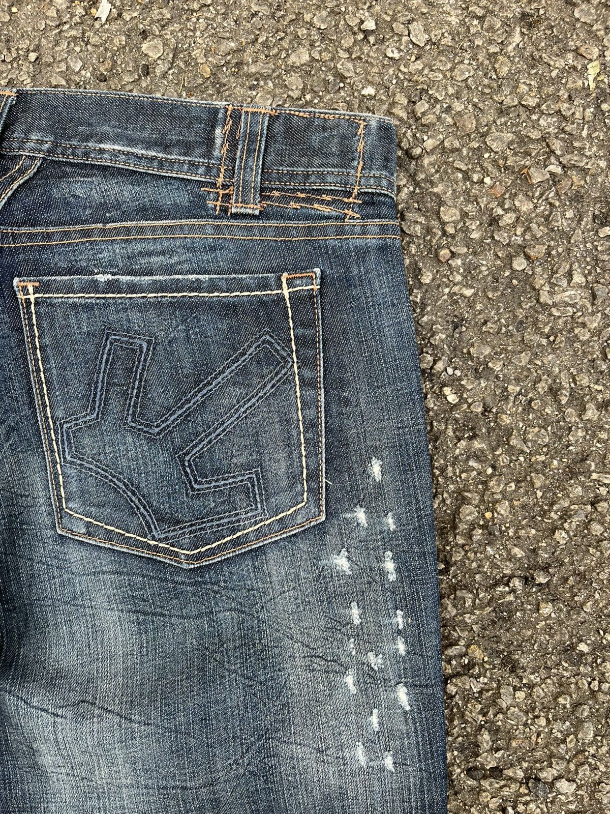 Marithe + Francois Girbaud Flared Vintage MFG Marithe Francois Girbaud Denim Jeans Size US 30 / EU 46 - 15 Thumbnail