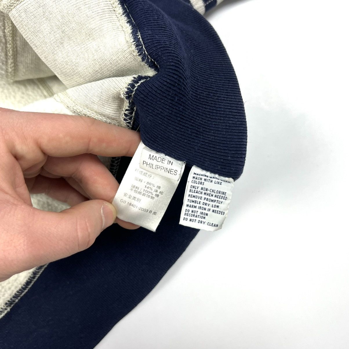 Polo Ralph Lauren × Rugby Ralph Lauren × Vintage Vintage Polo Ralph Lauren P Wing Logo Cotton 1/4 Zip Size XL Size US XL / EU 56 / 4 - 13 Thumbnail