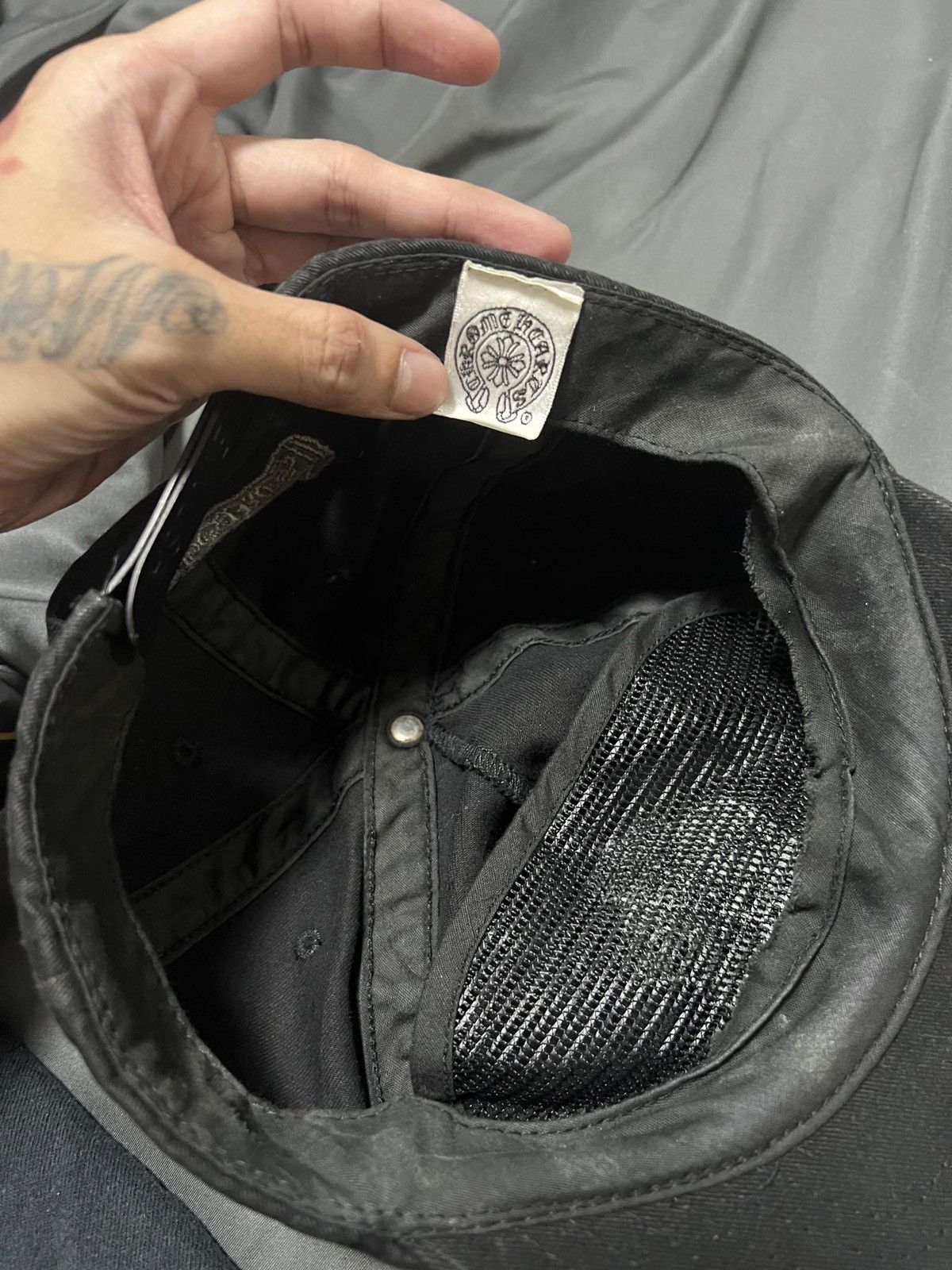 Chrome Hearts Vtg Chrome Hearts Dagger Hats Size ONE SIZE - 4 Thumbnail