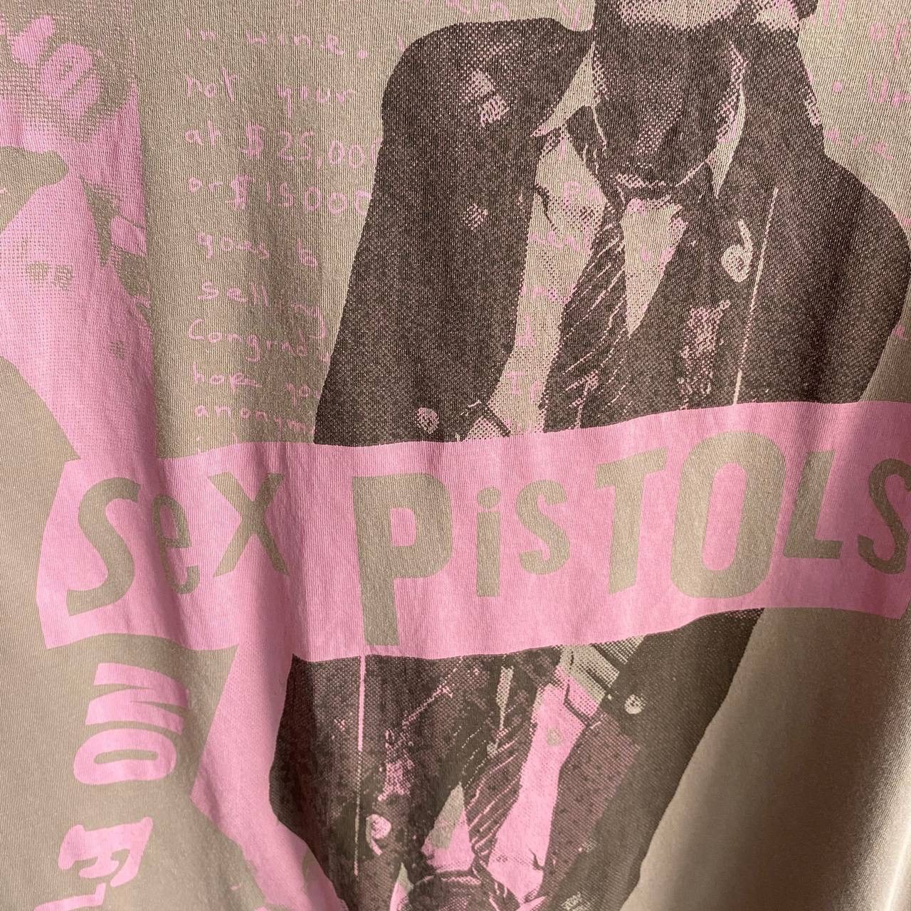 Band Tees × Vintage Vintage SEX PISTOLS Big Logo rare rock band tee Size US M / EU 48-50 / 2 - 3 Thumbnail