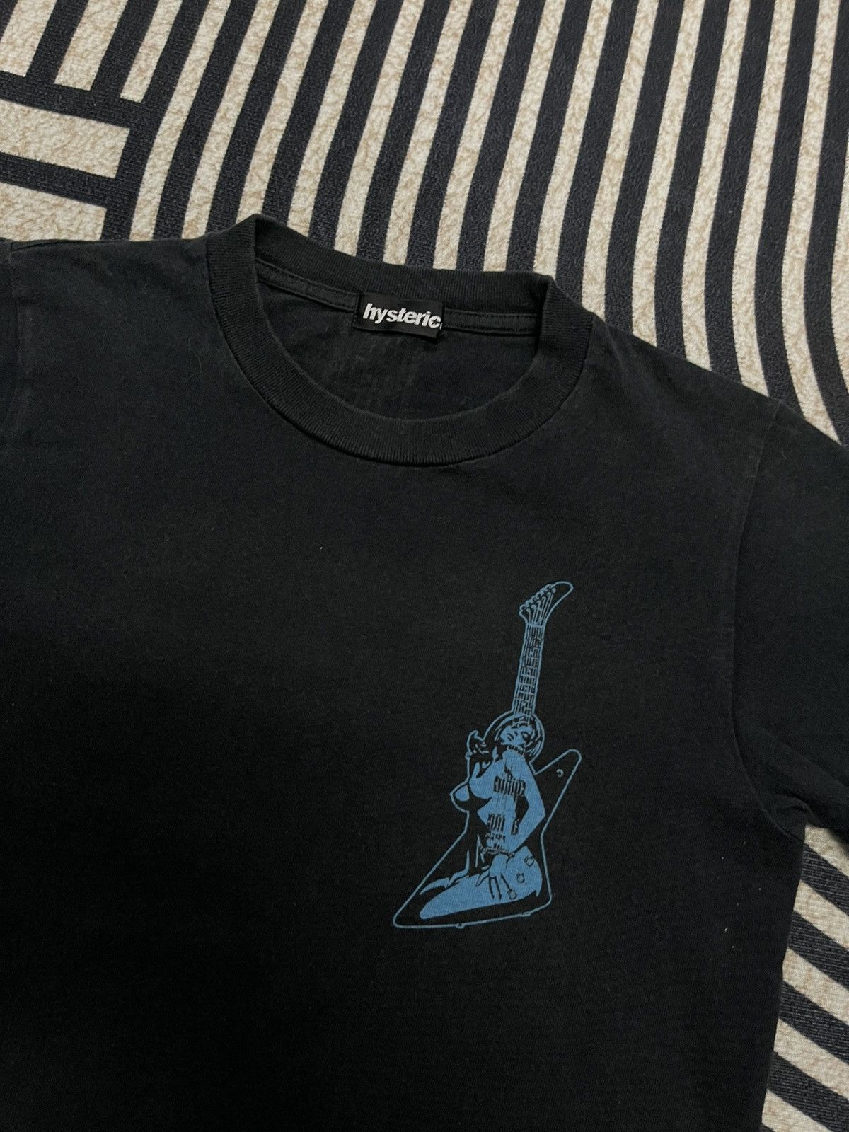 Hysteric Glamour 90s HYSTERIC GLAMOUR NAKED GIRL GUITAR TEES BIG PRINT Size US S / EU 44-46 / 1 - 6 Thumbnail