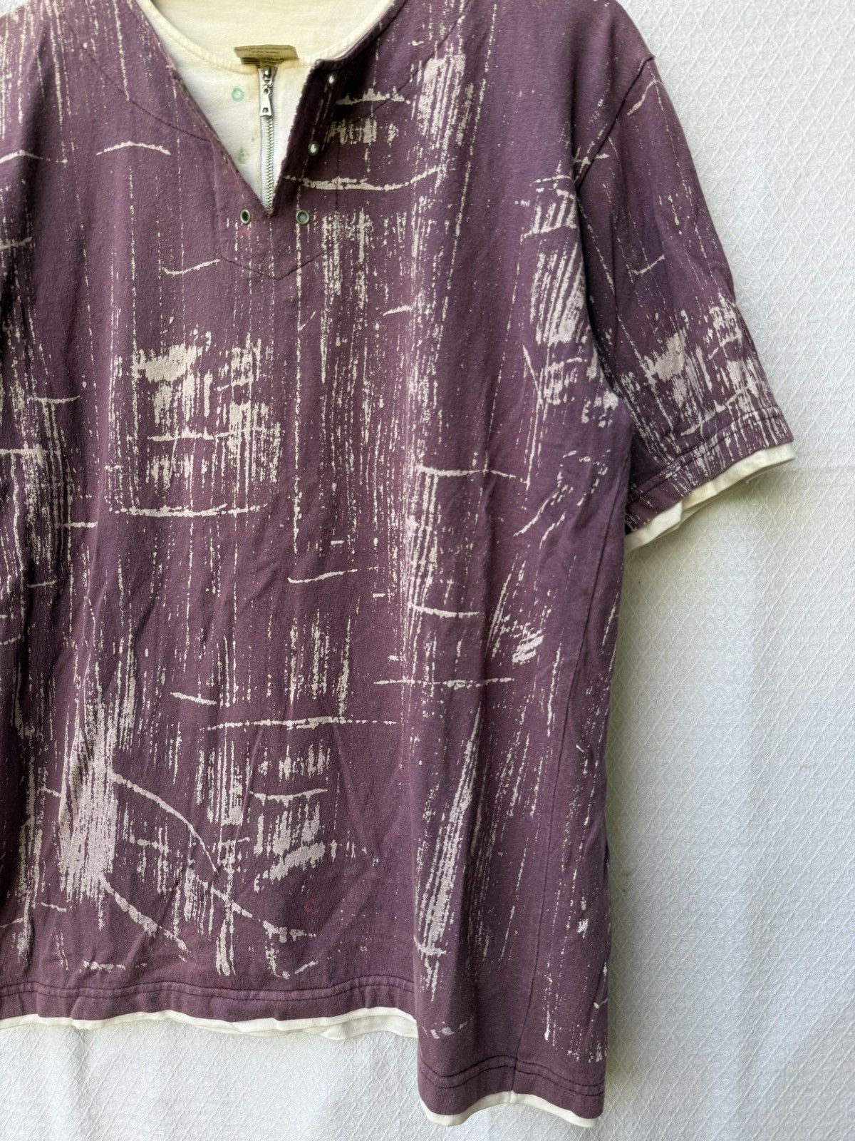 Japanese Brand Double layer japanese poem tee Size US L / EU 52-54 / 3 - 3 Thumbnail