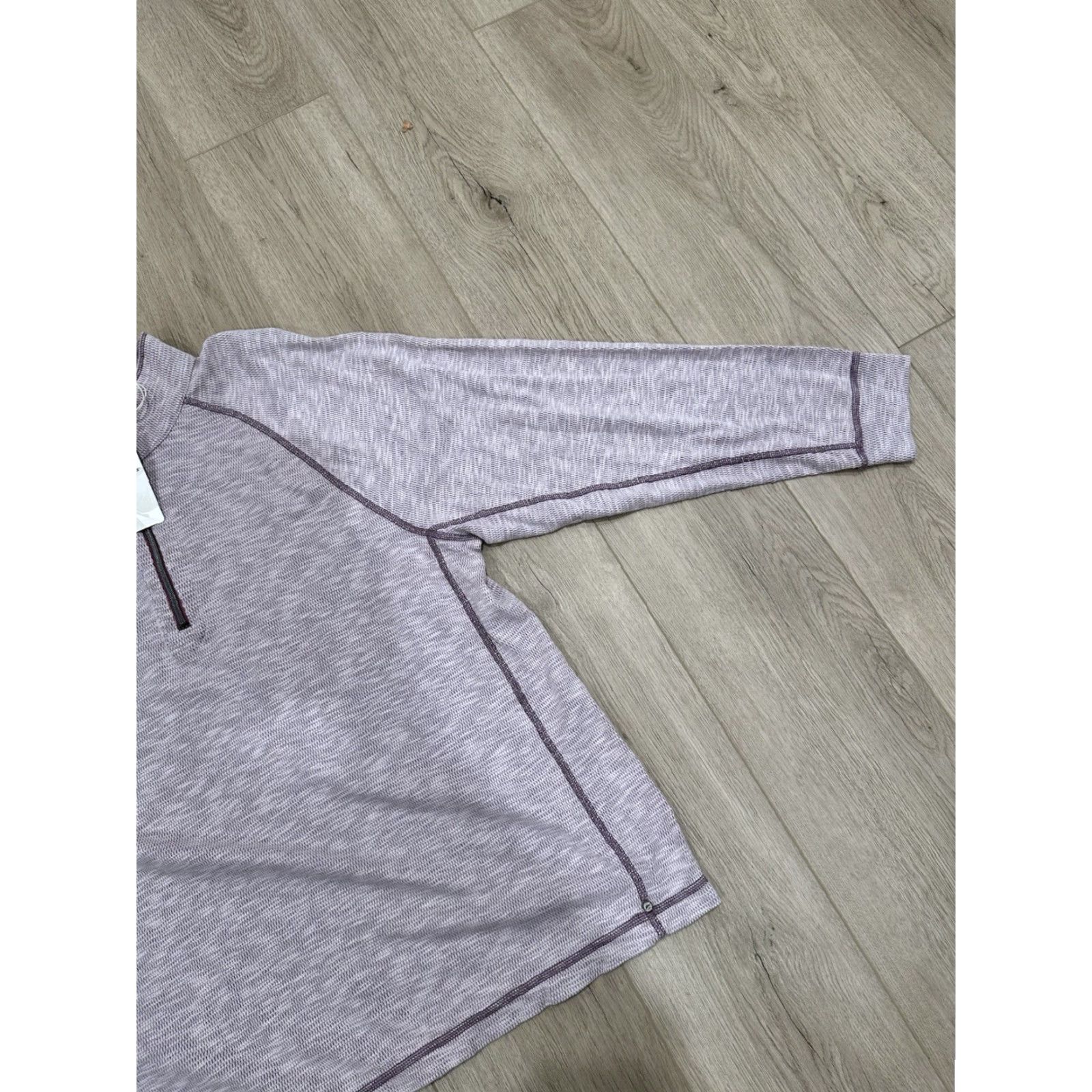 Tommy Bahama NWT Tommy Bahama Barrier Beach Reversible Quarter Zip Mens XL Purple Pullover Size US XL / EU 56 / 4 - 2 Thumbnail