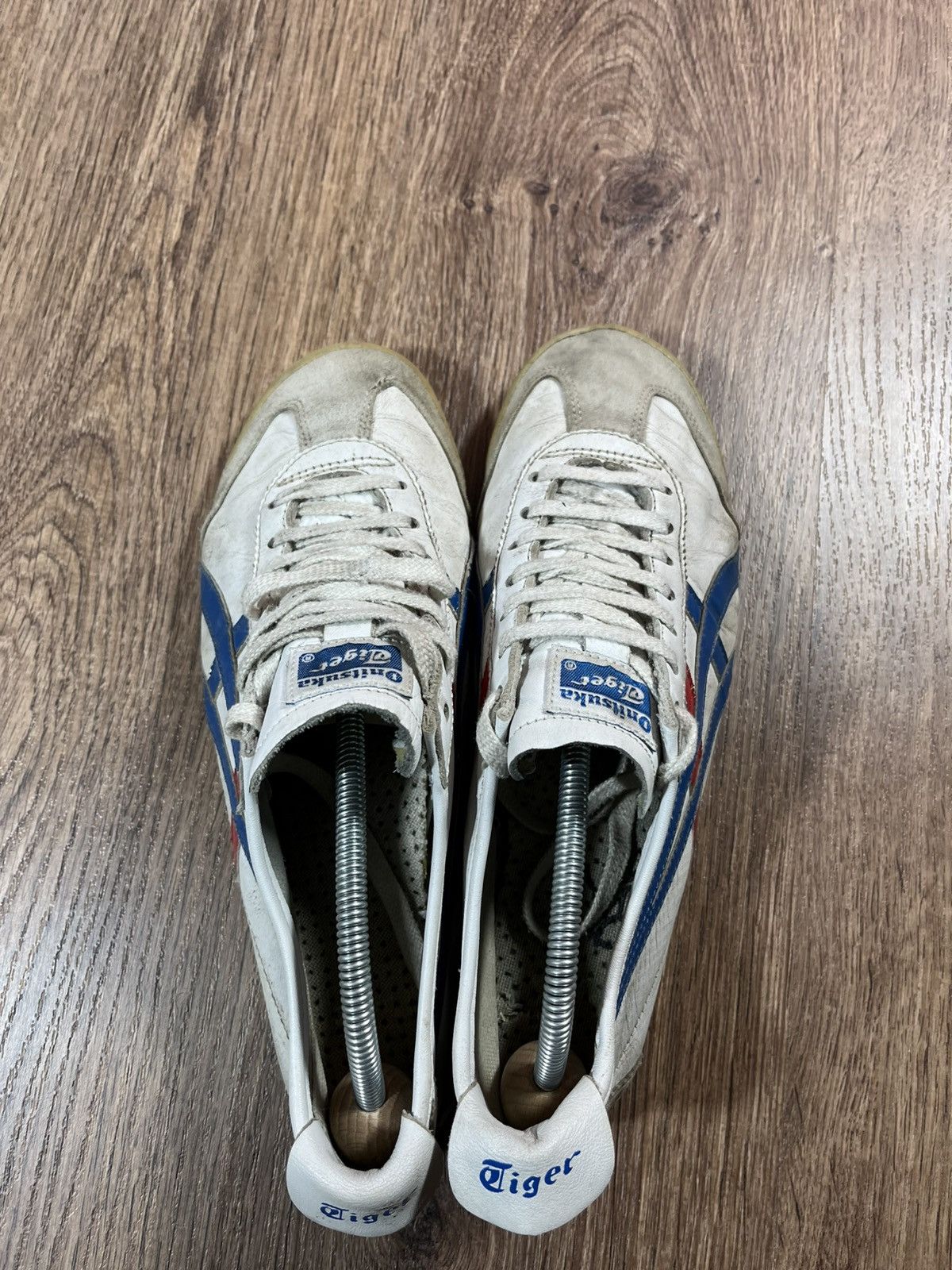 Asics Asics Onitsuka Tiger🐯 Distressed Vintage Sneakers Size US 10 / EU 43 - 5 Thumbnail