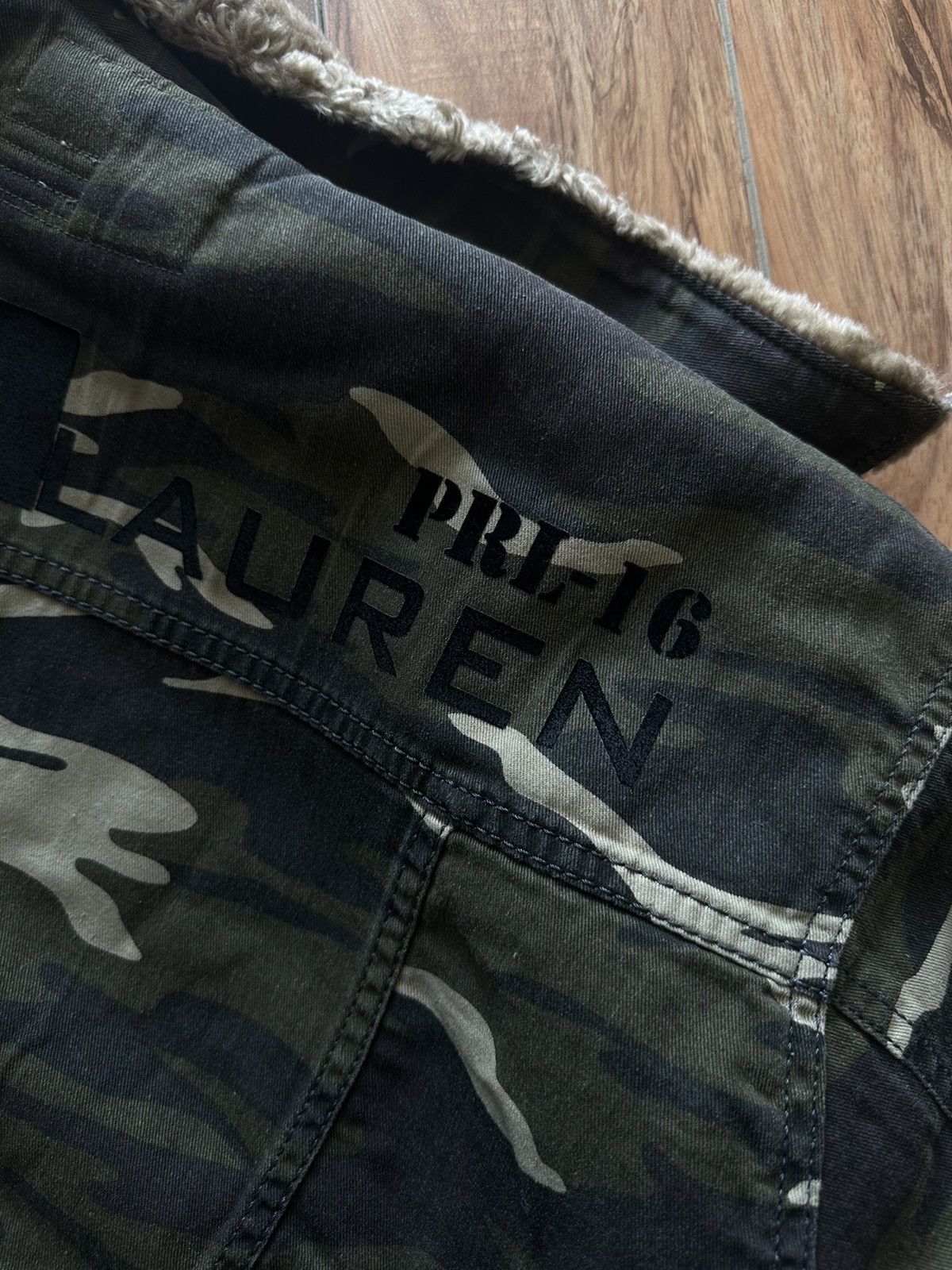 Polo Ralph Lauren PRL-16 Ralph Lauren Denim + Supply Camo Bomber Fur Jacket Size US M / EU 48-50 / 2 - 14 Thumbnail